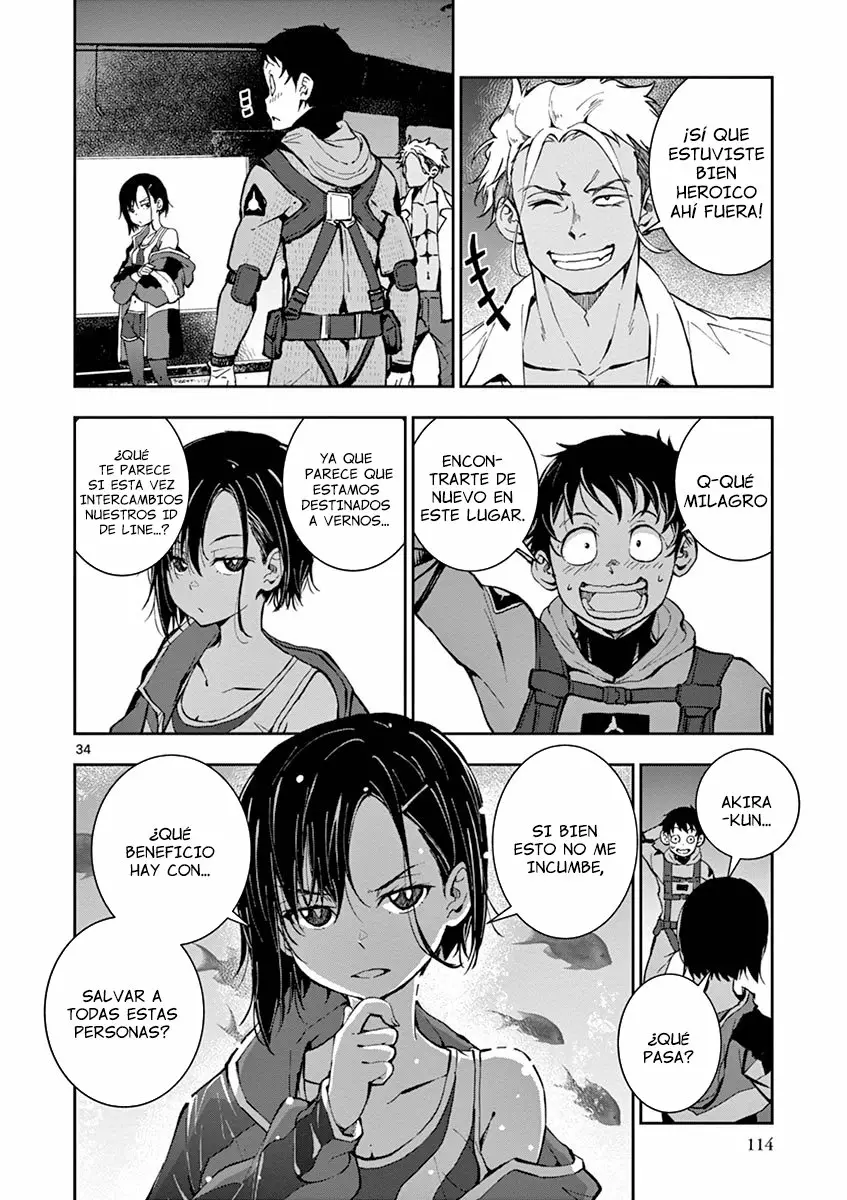Zom 100: Zombie ni Naru made ni Shitai 100 no Koto Capítulo 6 - Page 34