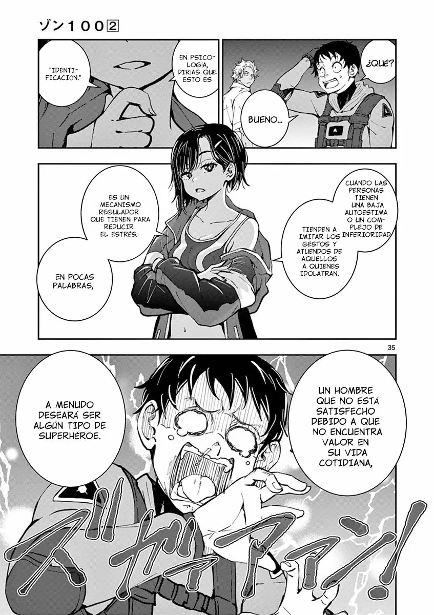 Zom 100: Zombie ni Naru made ni Shitai 100 no Koto Capítulo 6 - Page 35