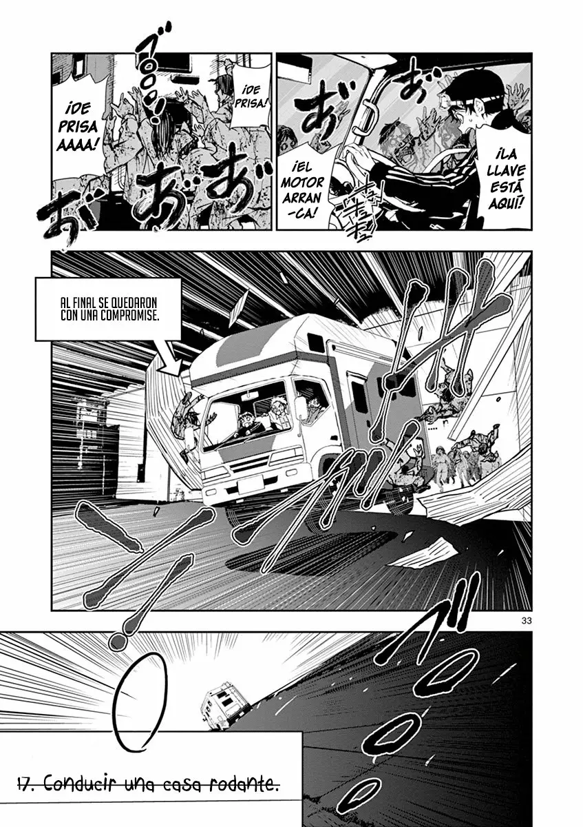 Zom 100: Zombie ni Naru made ni Shitai 100 no Koto Capítulo 8 - Page 34