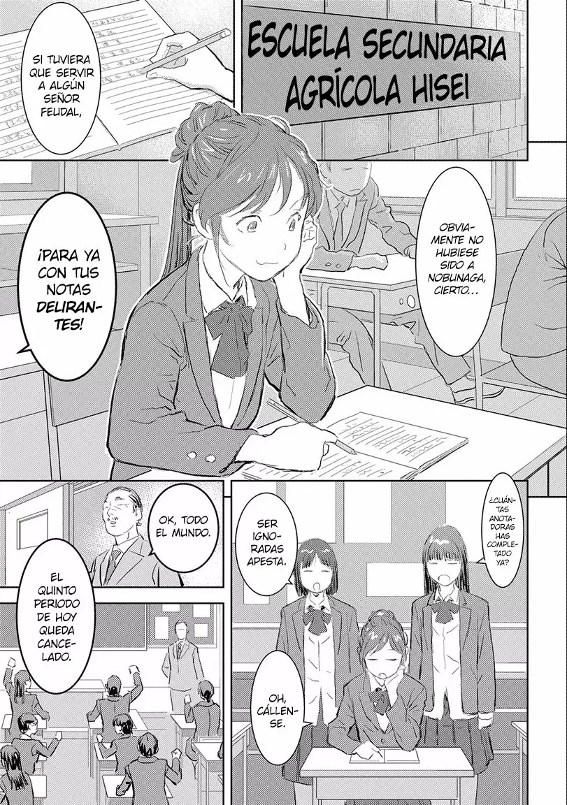 Sengoku Komachi Kuroutan: Noukou Giga Capítulo 1 - Page 6