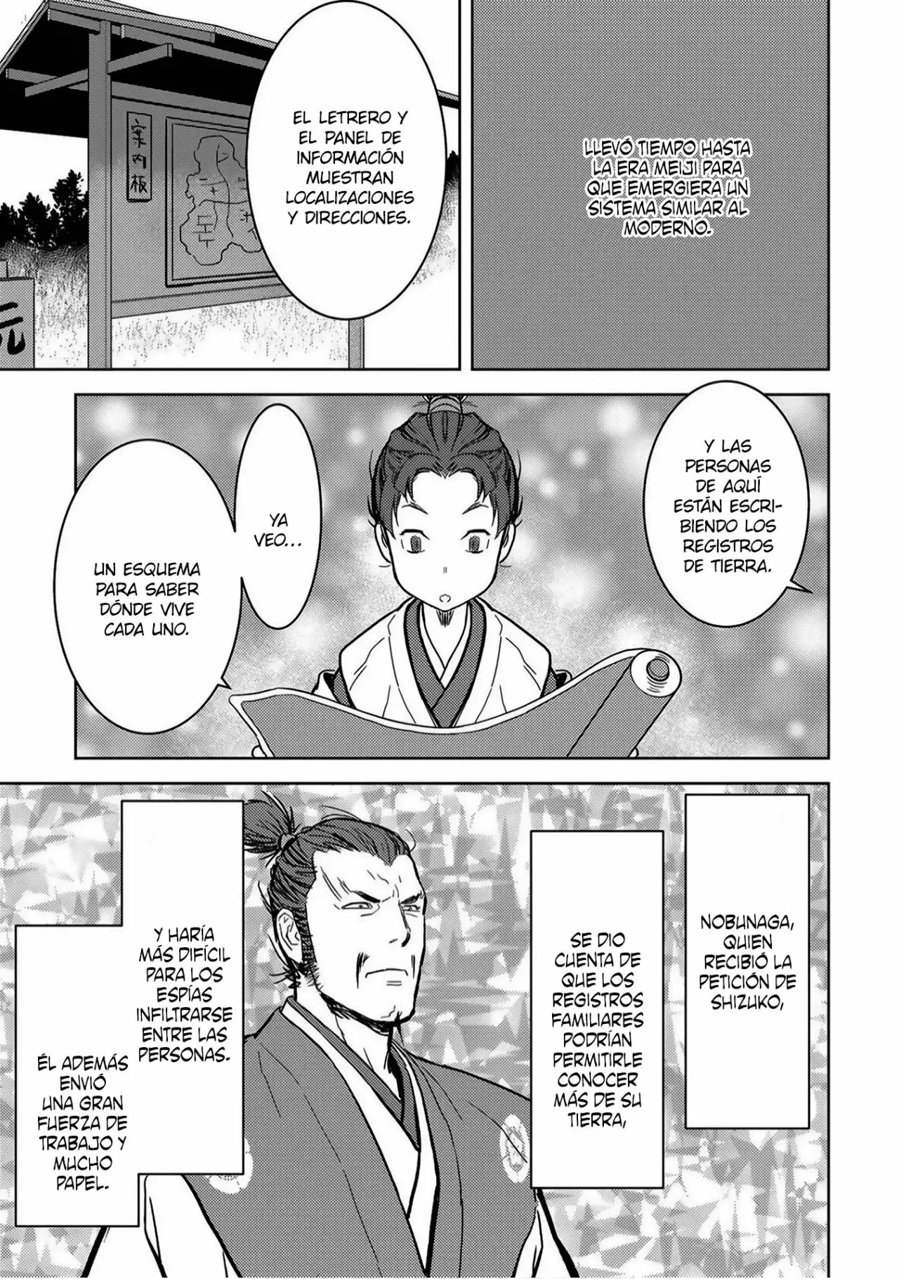Sengoku Komachi Kuroutan: Noukou Giga Capítulo 11 - Page 34