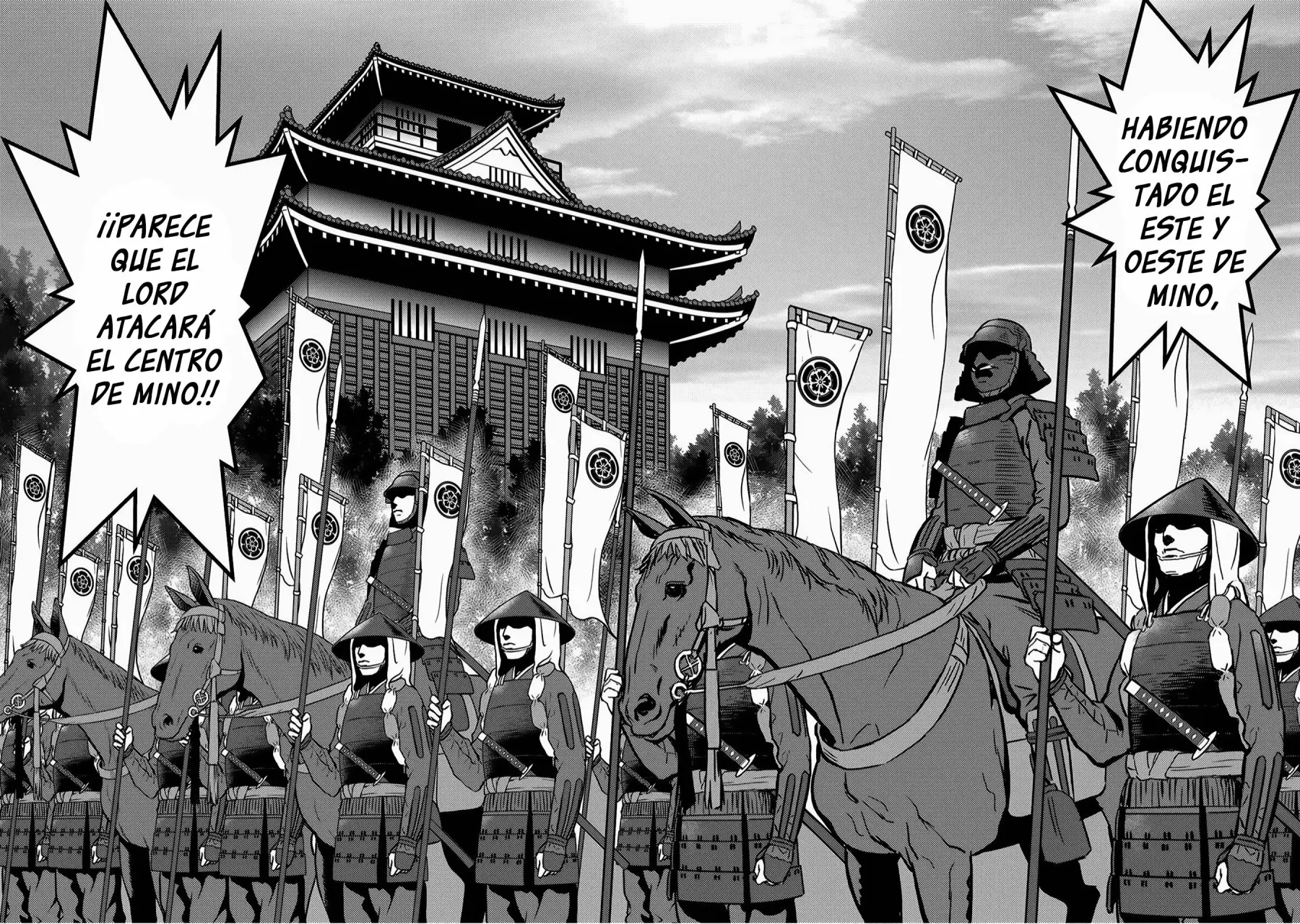 Sengoku Komachi Kuroutan: Noukou Giga Capítulo 11 - Page 37