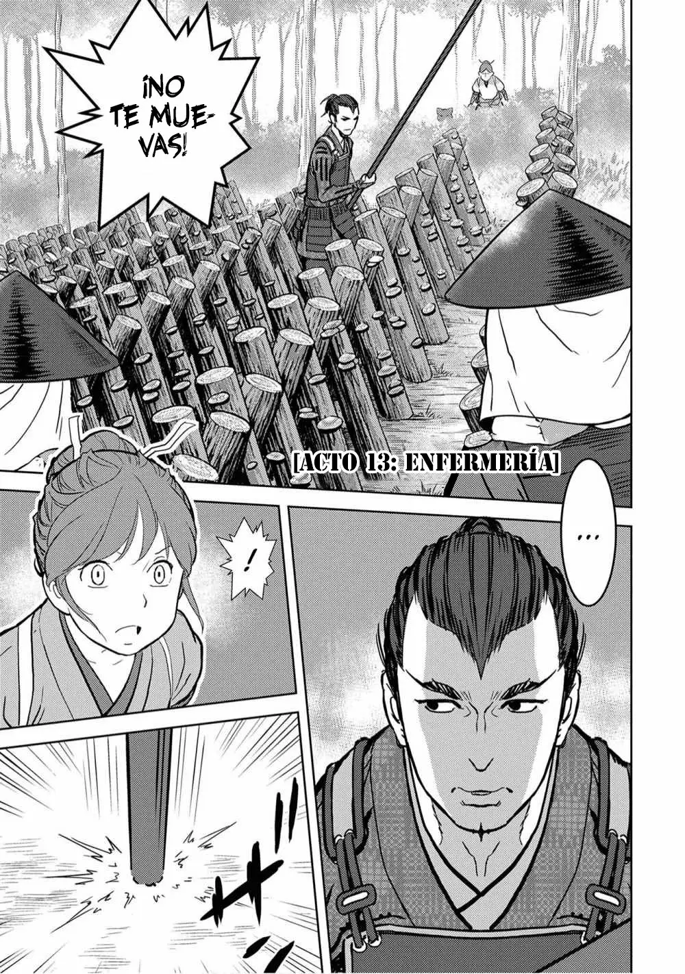 Sengoku Komachi Kuroutan: Noukou Giga Capítulo 13 - Page 2
