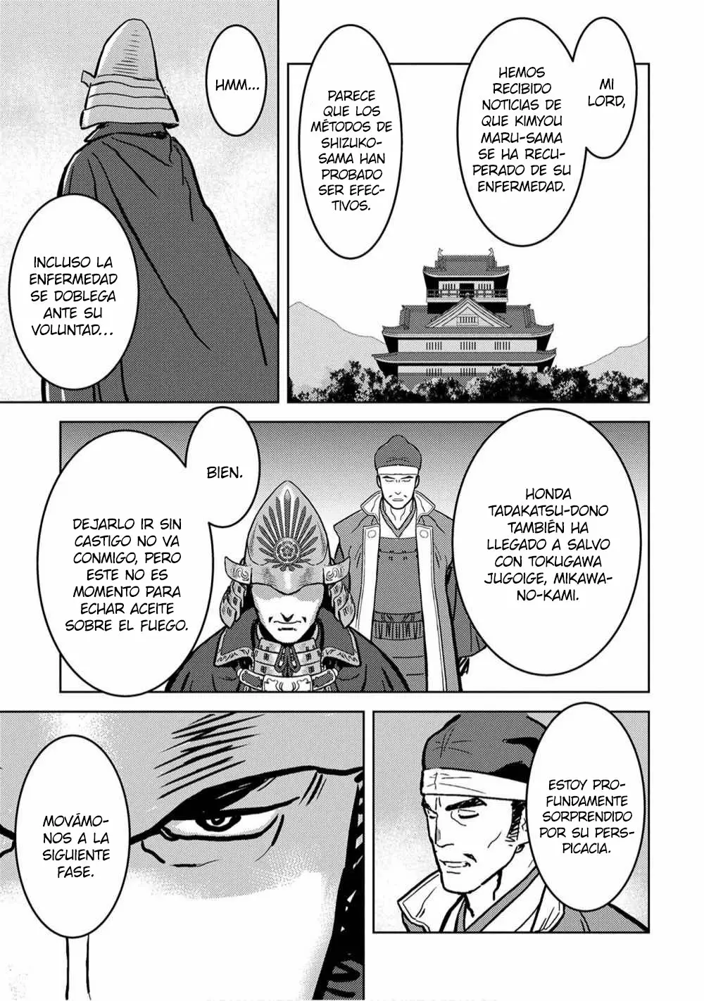 Sengoku Komachi Kuroutan: Noukou Giga Capítulo 13 - Page 36