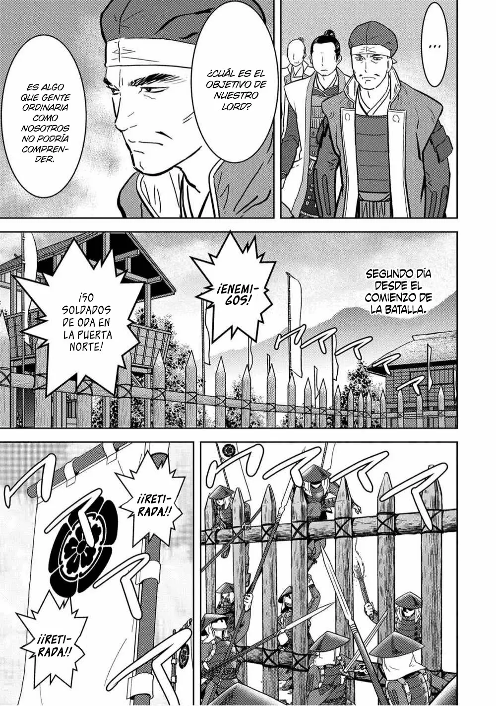 Sengoku Komachi Kuroutan: Noukou Giga Capítulo 14 - Page 10