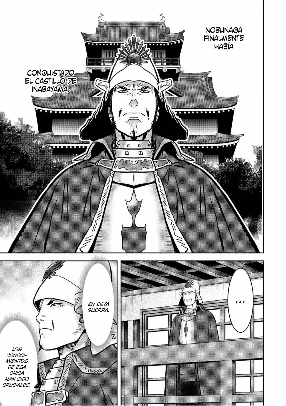Sengoku Komachi Kuroutan: Noukou Giga Capítulo 14 - Page 37