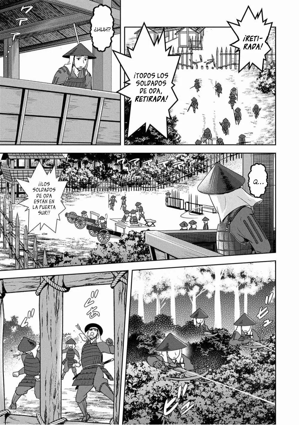 Sengoku Komachi Kuroutan: Noukou Giga Capítulo 14 - Page 8