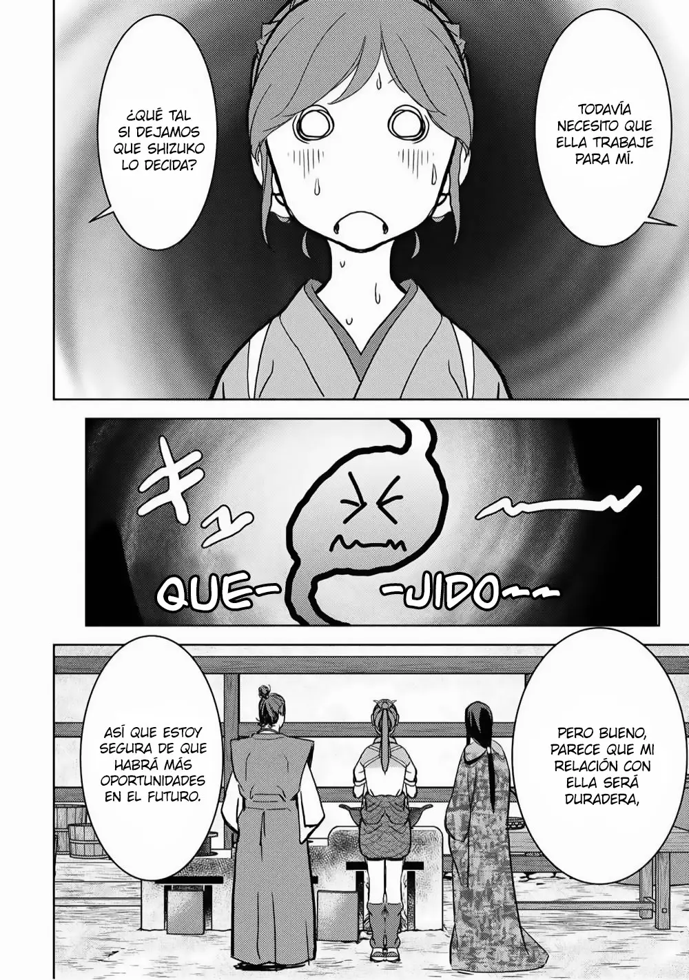 Sengoku Komachi Kuroutan: Noukou Giga Capítulo 15 - Page 27