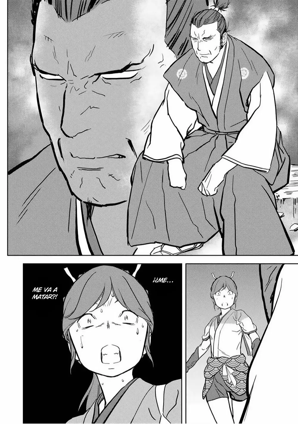 Sengoku Komachi Kuroutan: Noukou Giga Capítulo 15 - Page 35