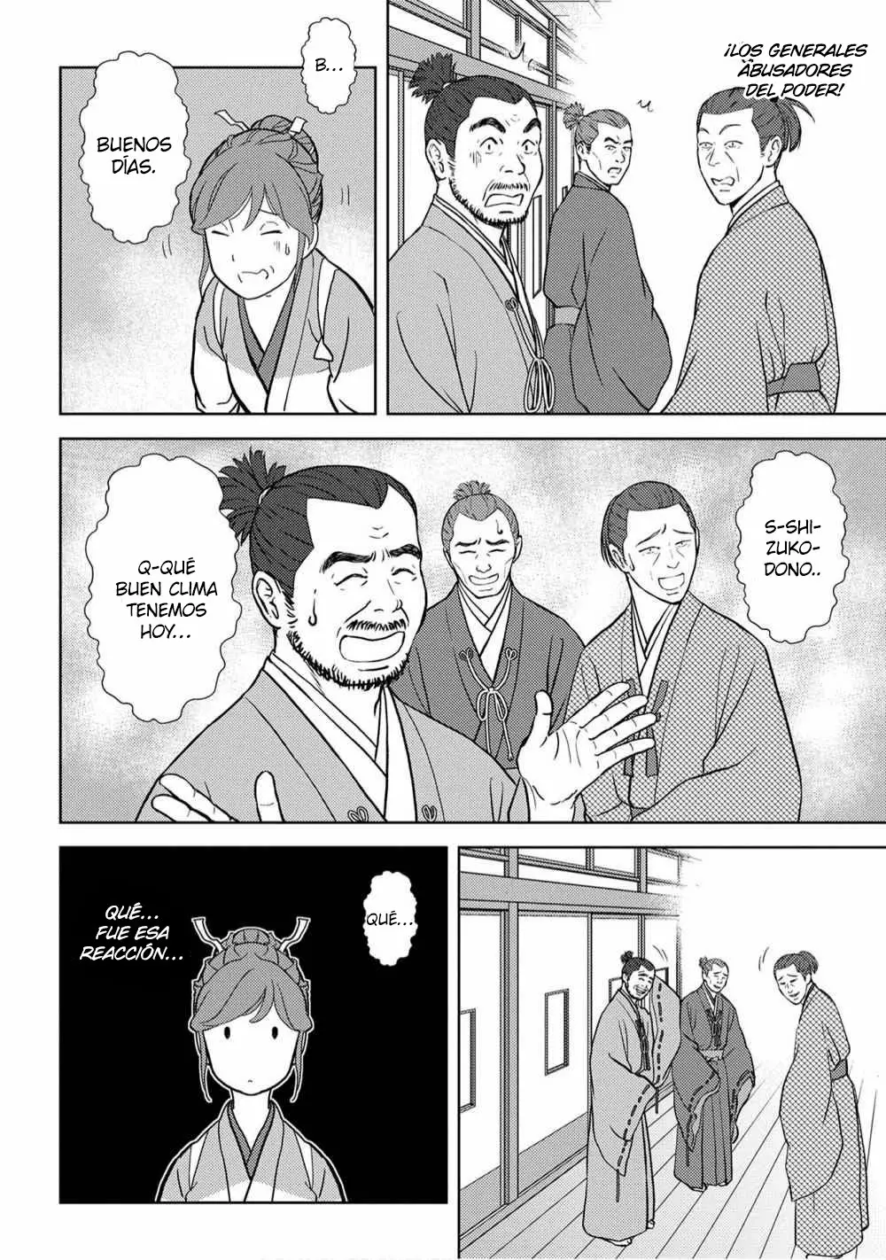 Sengoku Komachi Kuroutan: Noukou Giga Capítulo 16 - Page 34
