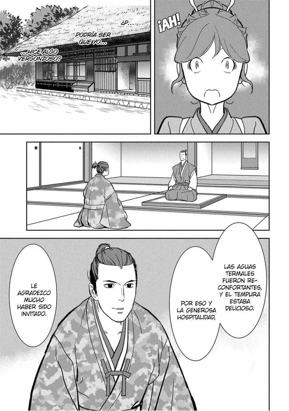 Sengoku Komachi Kuroutan: Noukou Giga Capítulo 16 - Page 35