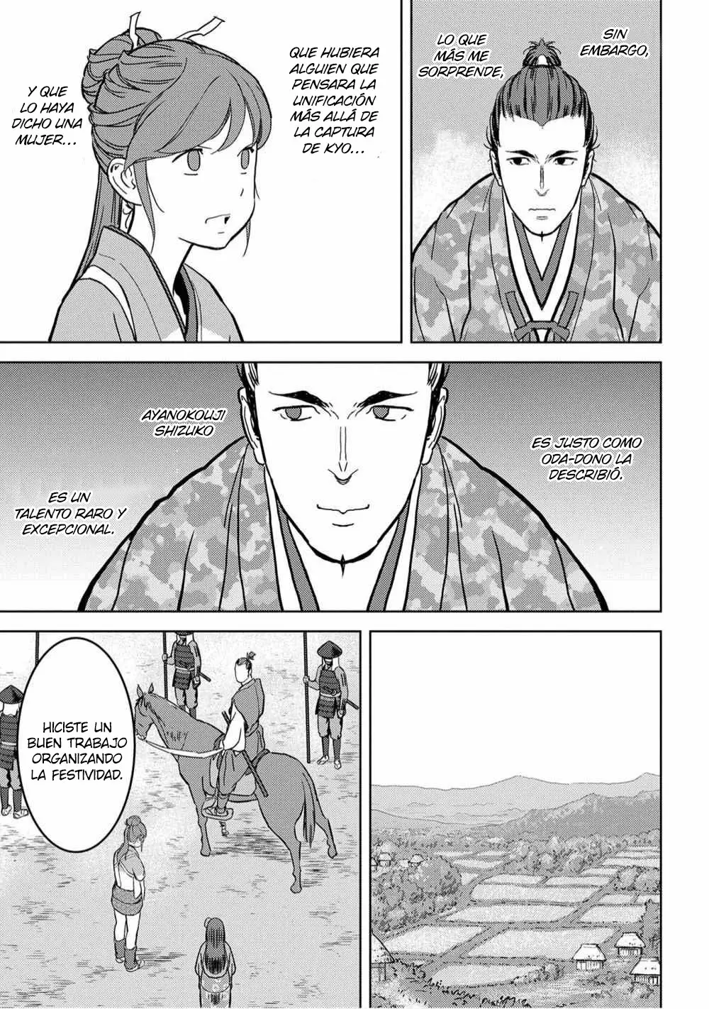 Sengoku Komachi Kuroutan: Noukou Giga Capítulo 16 - Page 39
