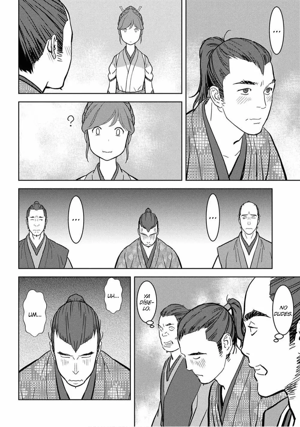 Sengoku Komachi Kuroutan: Noukou Giga Capítulo 17 - Page 25