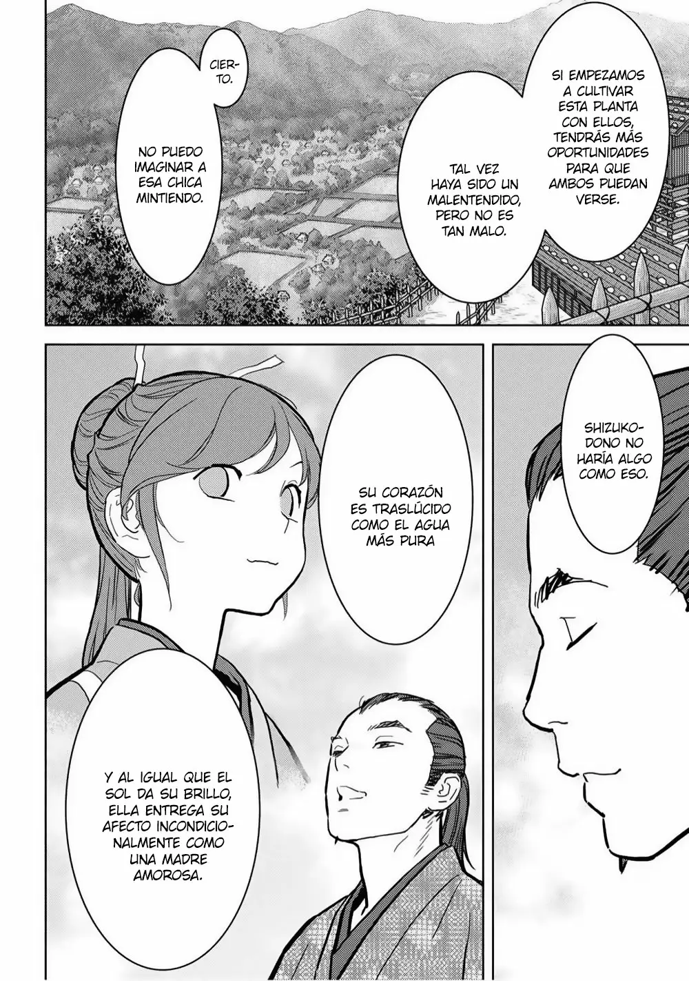 Sengoku Komachi Kuroutan: Noukou Giga Capítulo 17 - Page 34