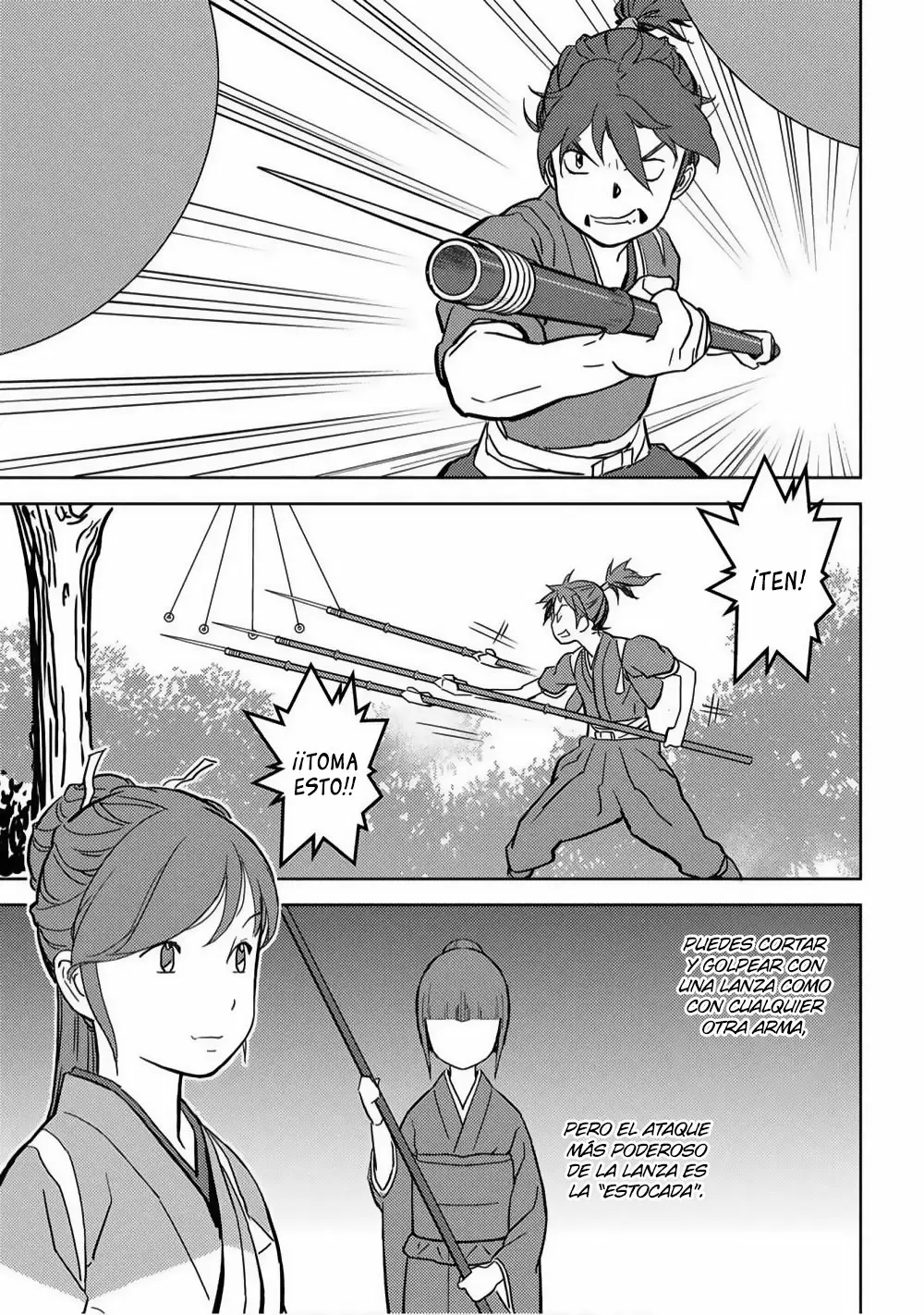 Sengoku Komachi Kuroutan: Noukou Giga Capítulo 18 - Page 14