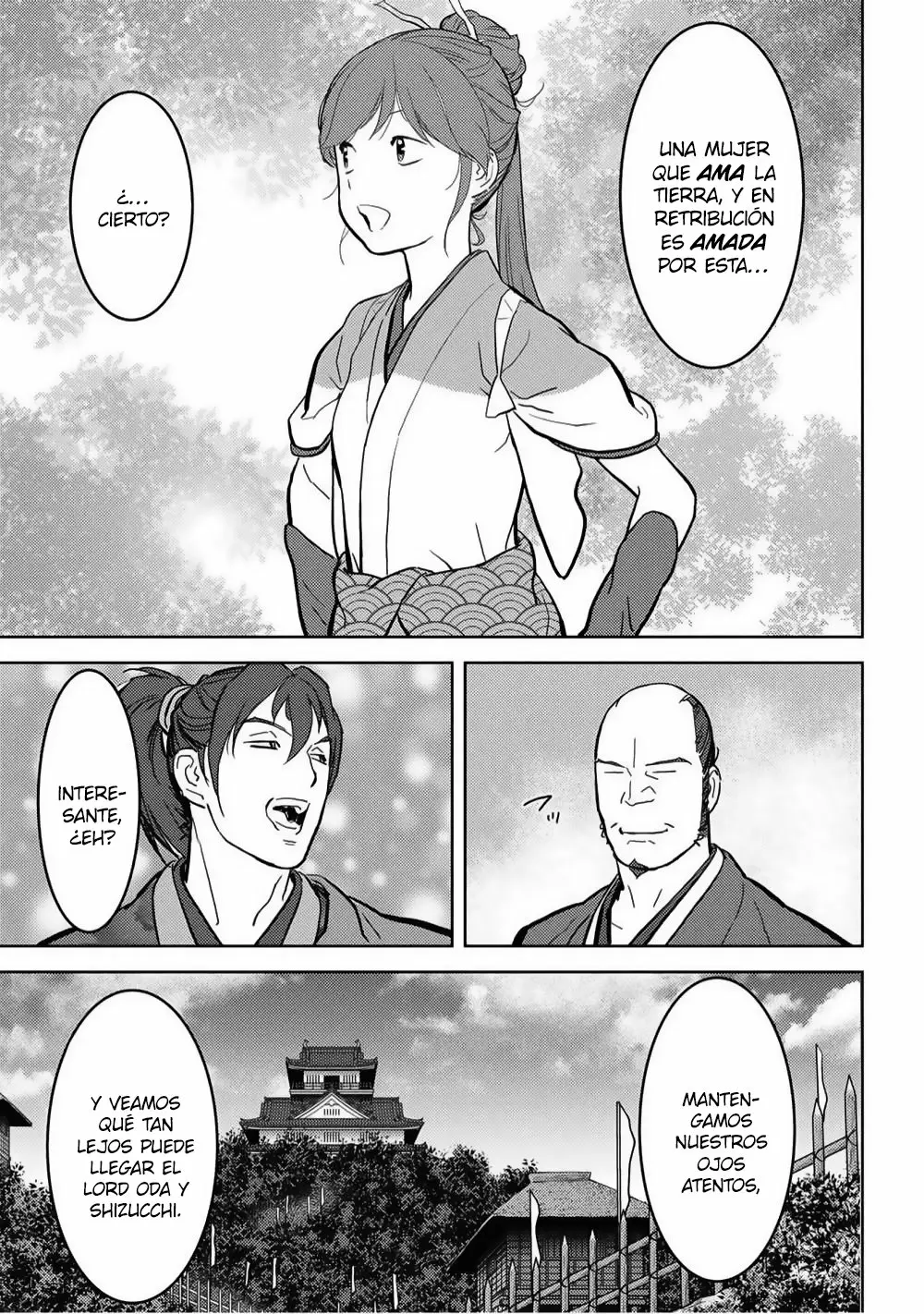 Sengoku Komachi Kuroutan: Noukou Giga Capítulo 19 - Page 16
