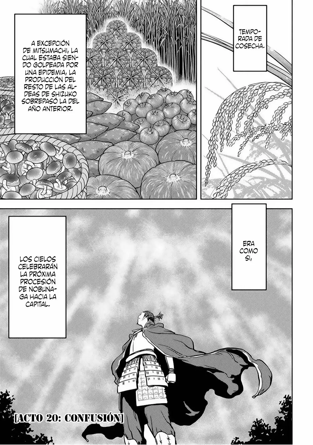 Sengoku Komachi Kuroutan: Noukou Giga Capítulo 20 - Page 2