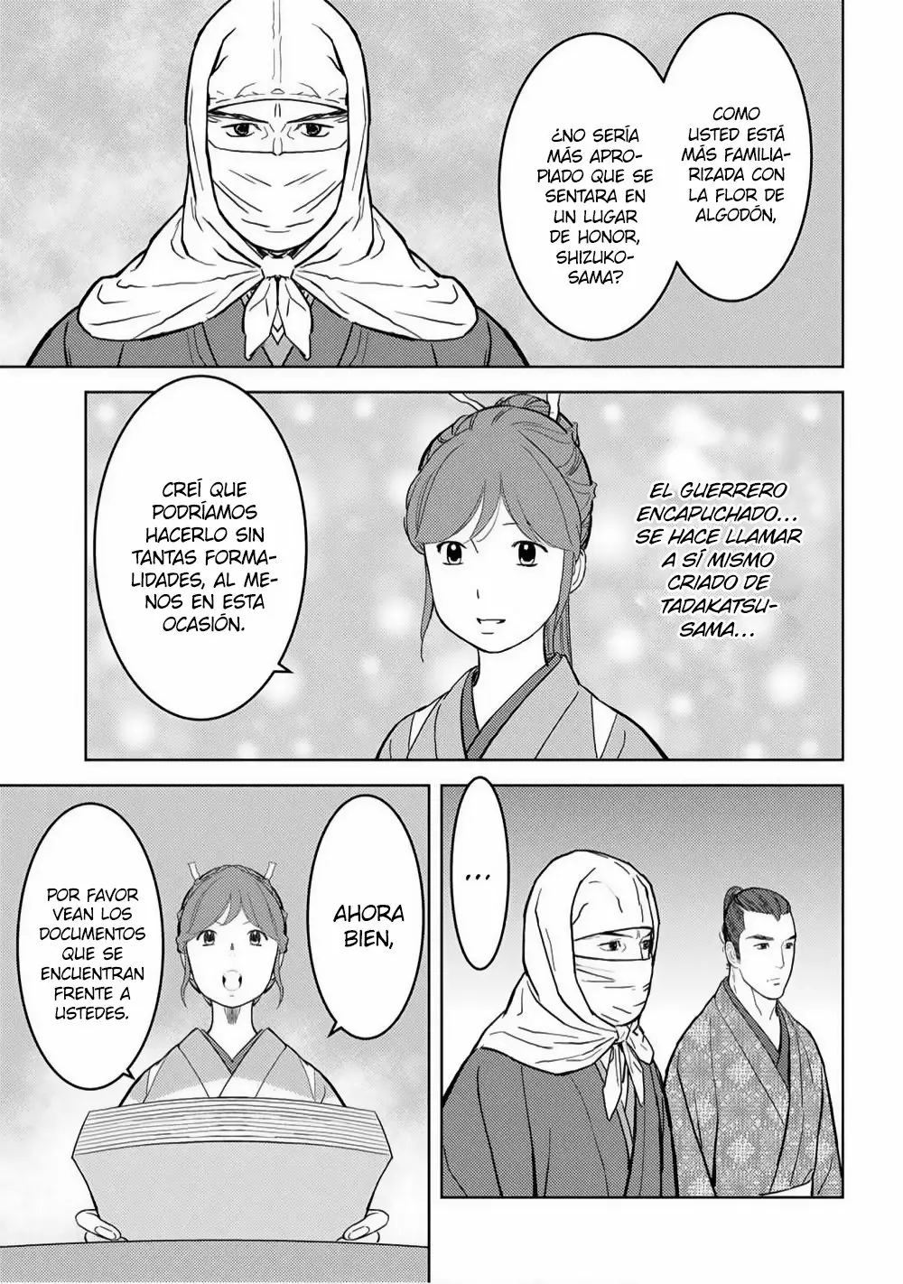 Sengoku Komachi Kuroutan: Noukou Giga Capítulo 21 - Page 16