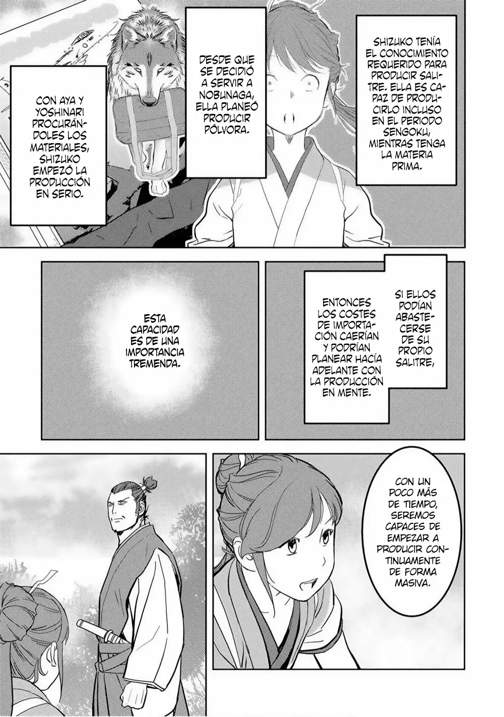 Sengoku Komachi Kuroutan: Noukou Giga Capítulo 22 - Page 17