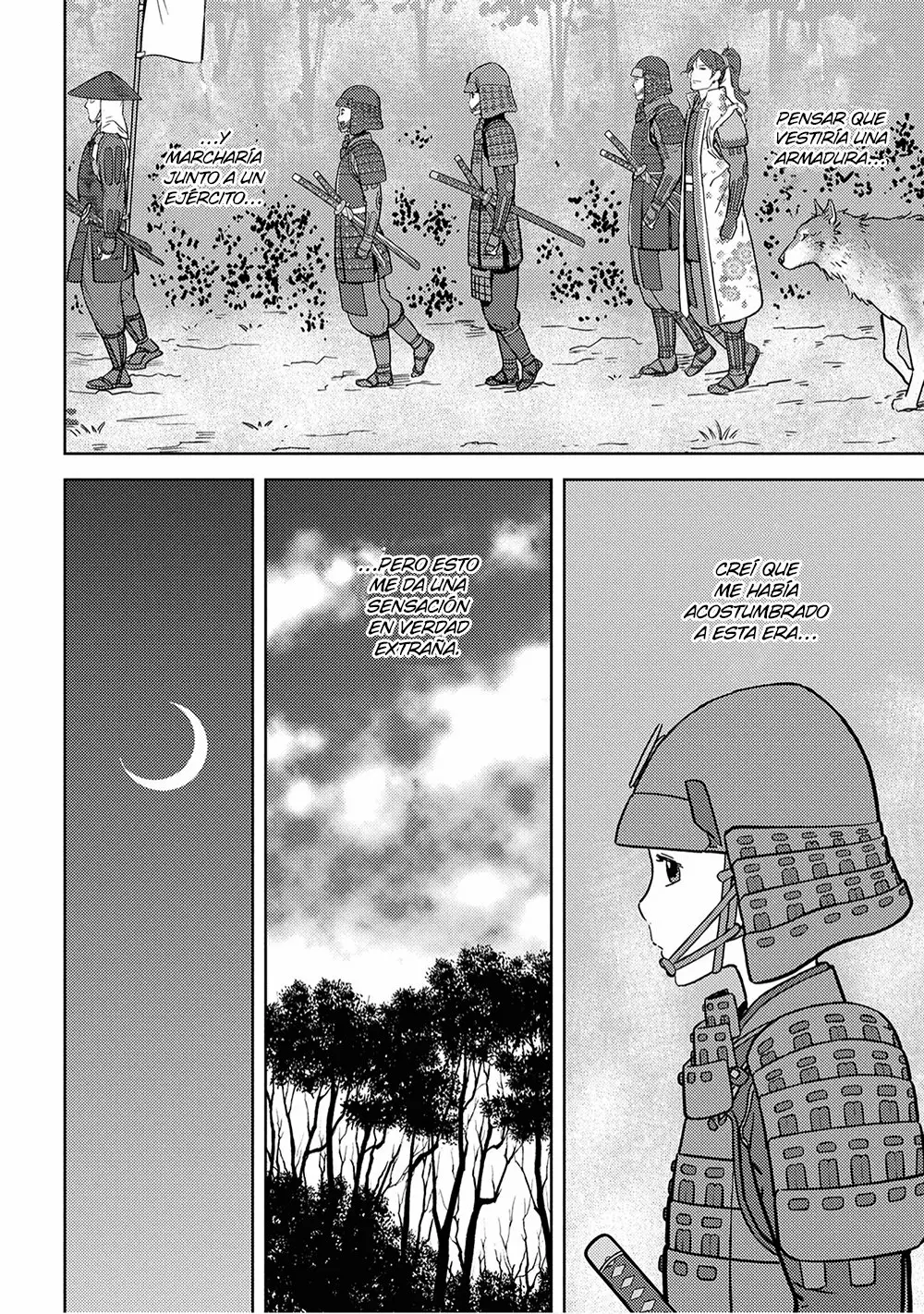 Sengoku Komachi Kuroutan: Noukou Giga Capítulo 23 - Page 22