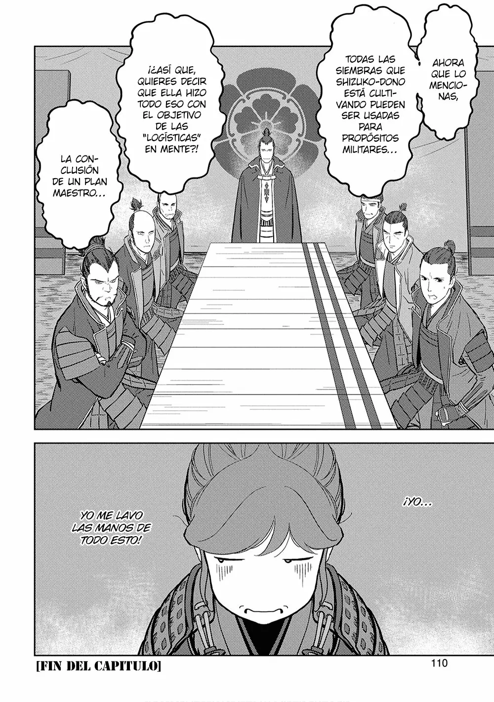 Sengoku Komachi Kuroutan: Noukou Giga Capítulo 23 - Page 34