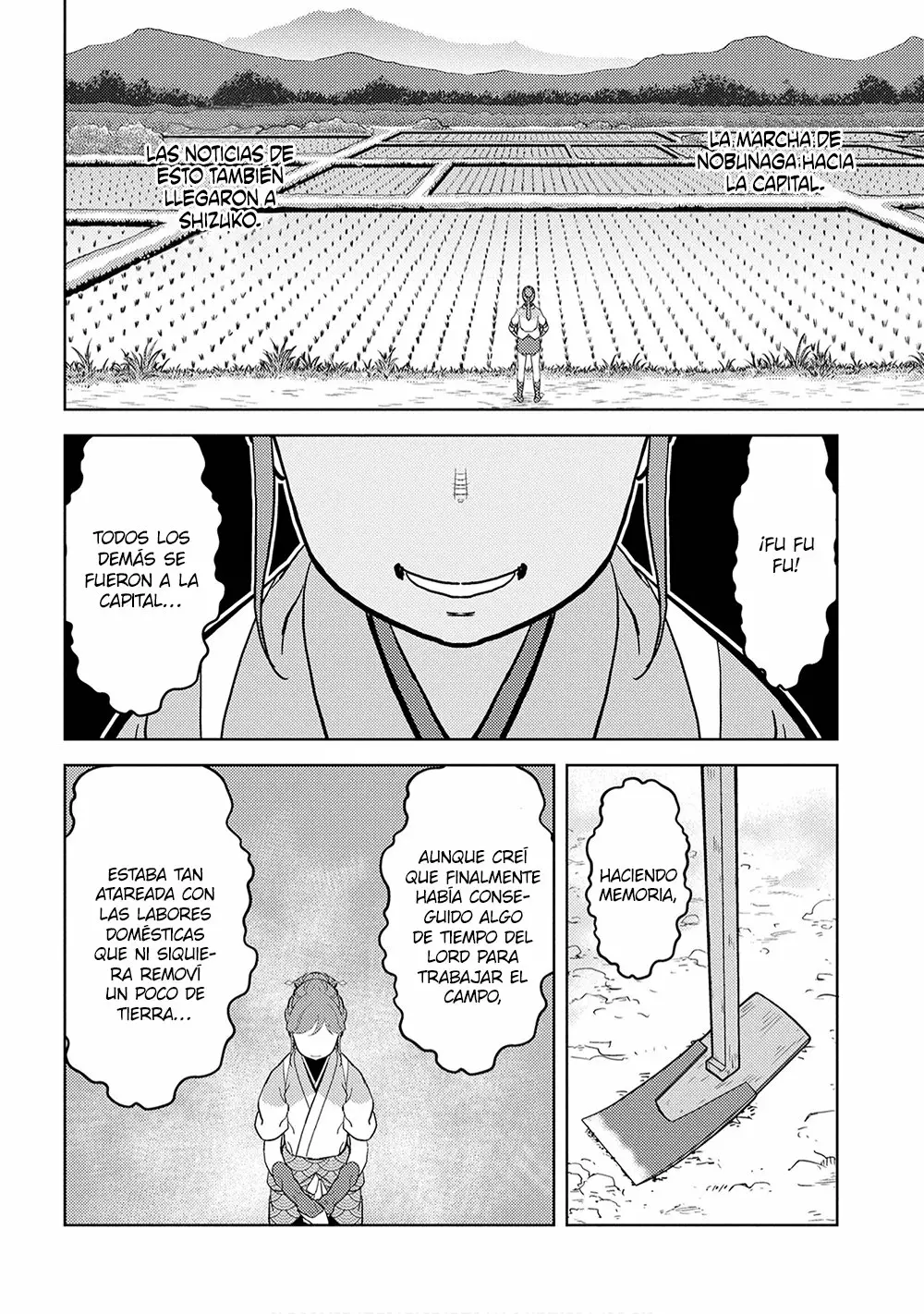 Sengoku Komachi Kuroutan: Noukou Giga Capítulo 23 - Page 9