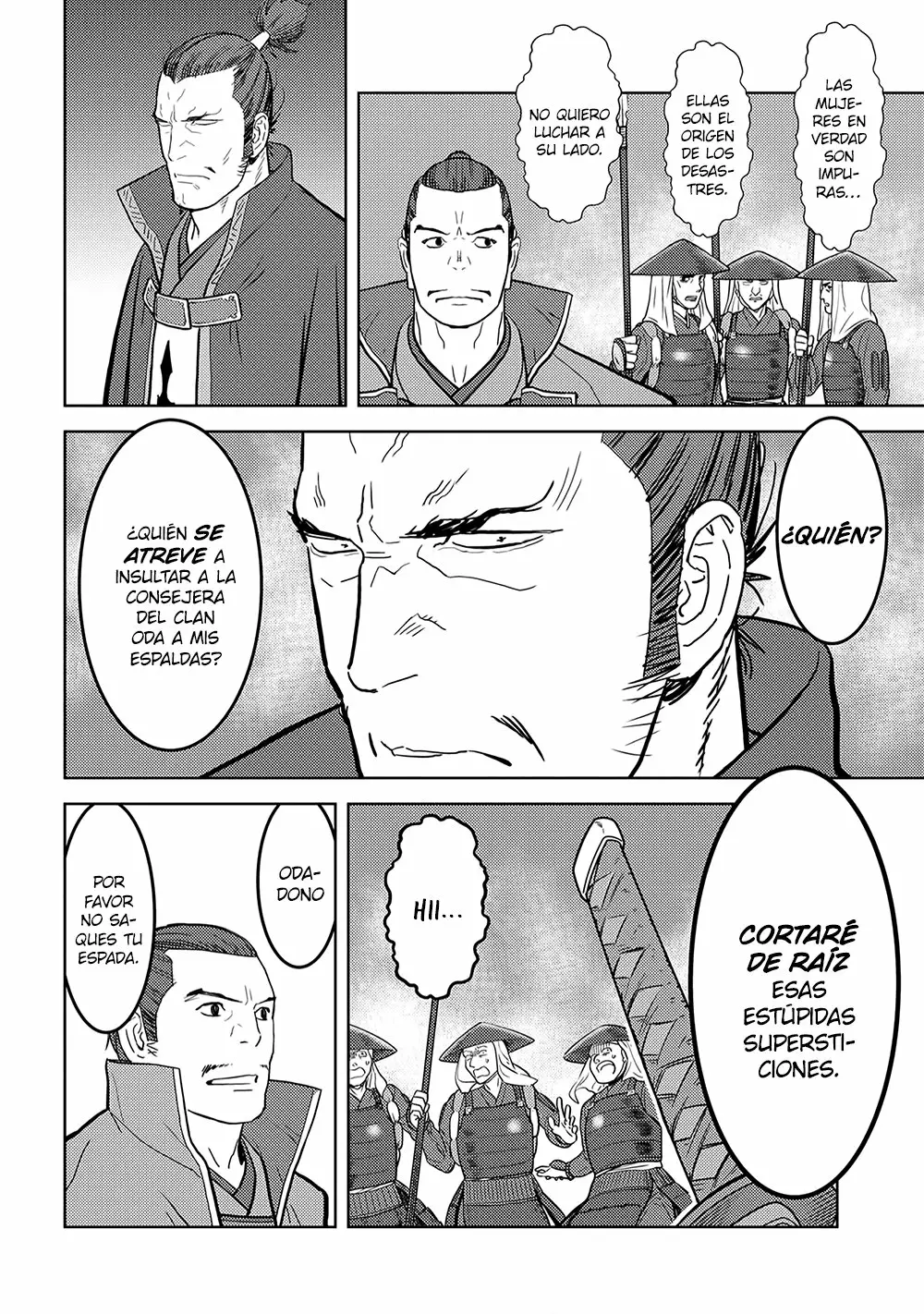 Sengoku Komachi Kuroutan: Noukou Giga Capítulo 24 - Page 15