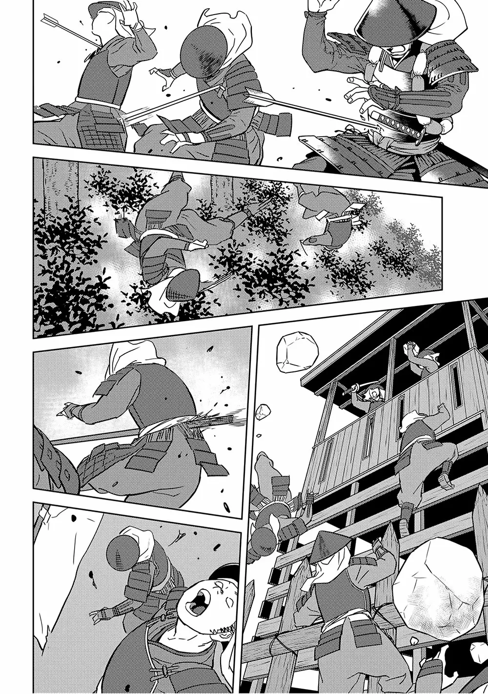 Sengoku Komachi Kuroutan: Noukou Giga Capítulo 24 - Page 32