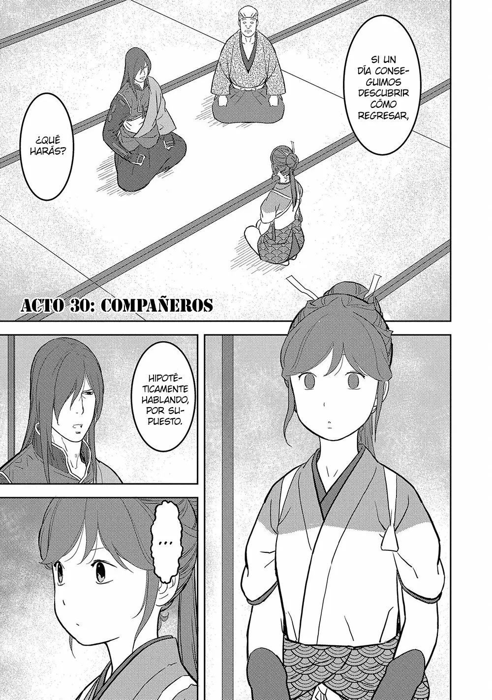 Sengoku Komachi Kuroutan: Noukou Giga Capítulo 30 - Page 2
