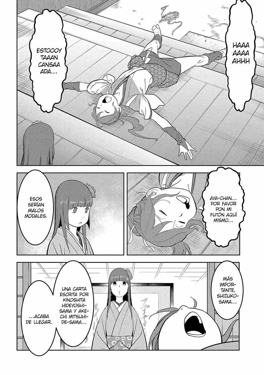 Sengoku Komachi Kuroutan: Noukou Giga Capítulo 31 - Page 11