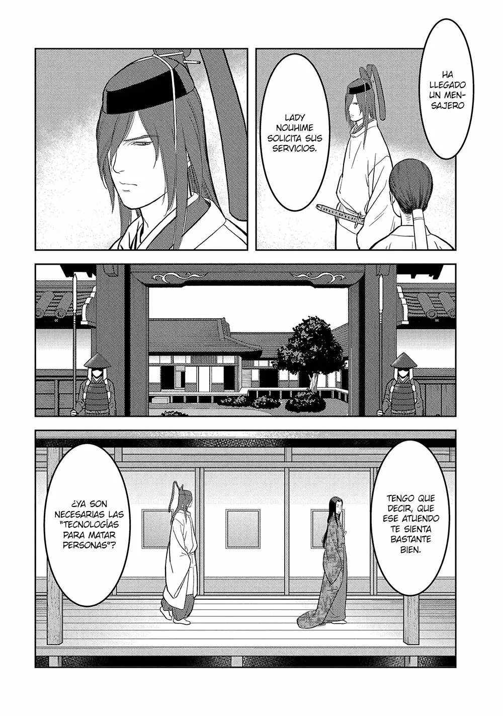 Sengoku Komachi Kuroutan: Noukou Giga Capítulo 32 - Page 23