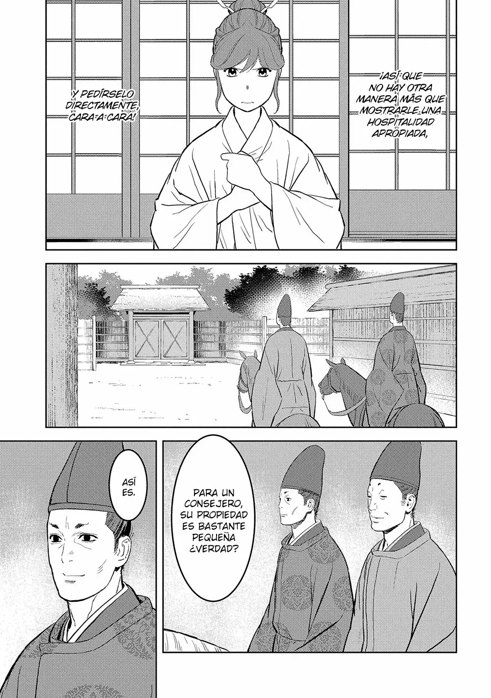 Sengoku Komachi Kuroutan: Noukou Giga Capítulo 33 - Page 14