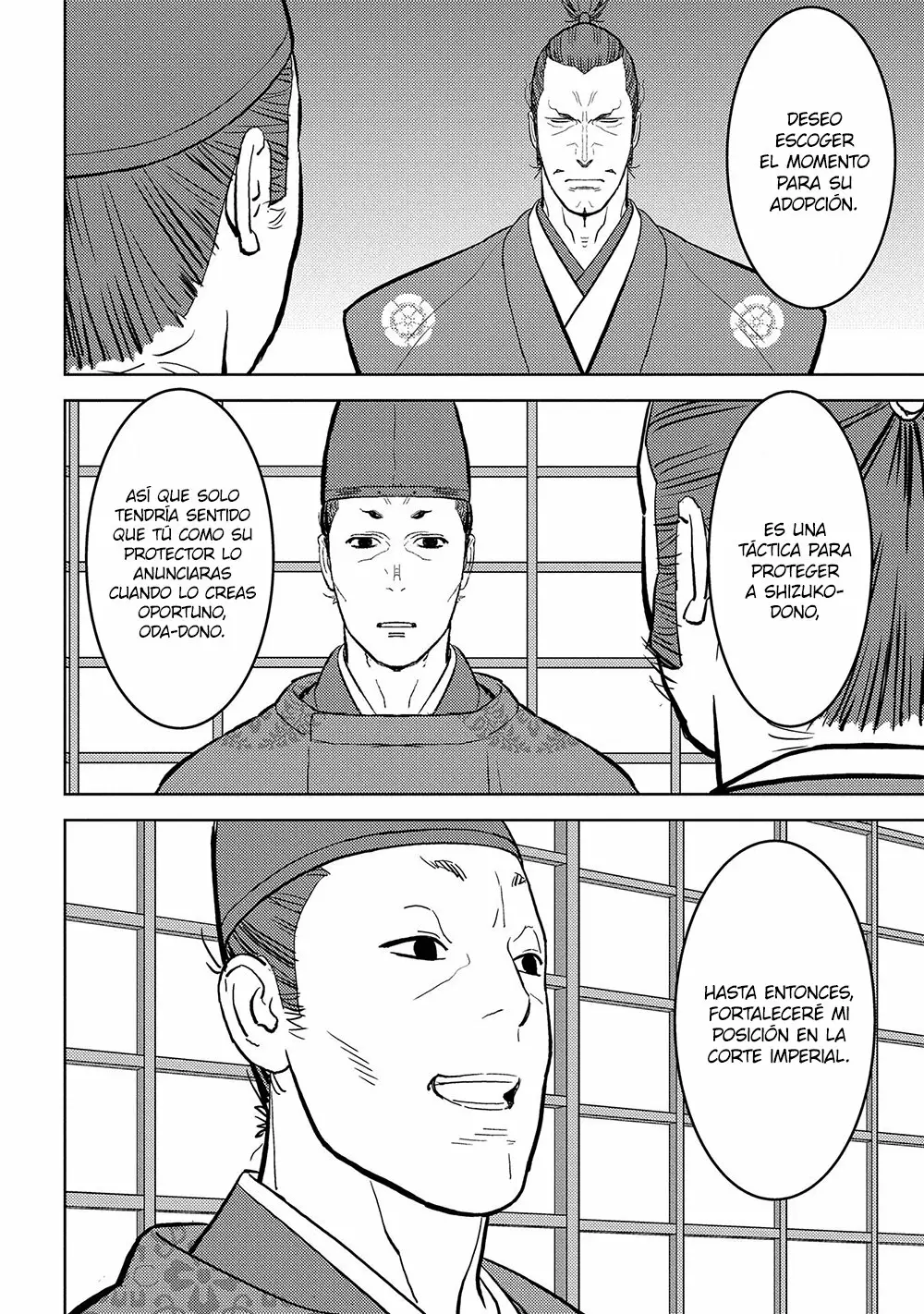 Sengoku Komachi Kuroutan: Noukou Giga Capítulo 34 - Page 27