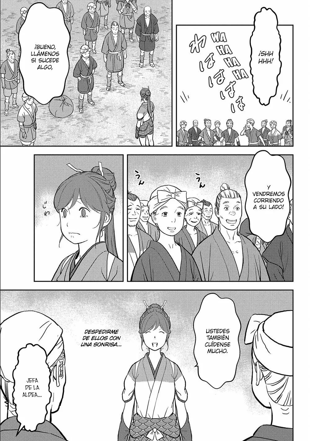 Sengoku Komachi Kuroutan: Noukou Giga Capítulo 35 - Page 4
