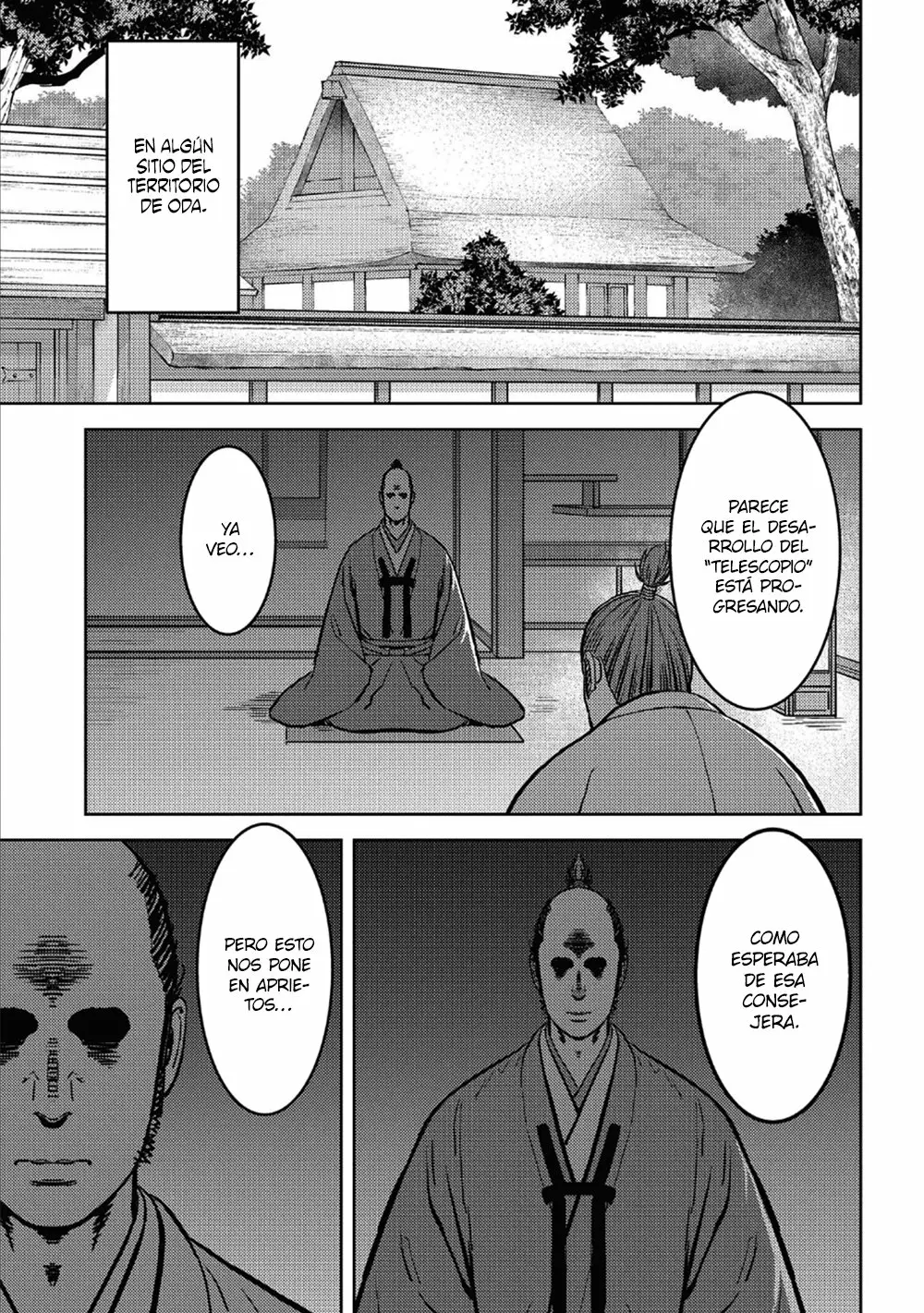 Sengoku Komachi Kuroutan: Noukou Giga Capítulo 36 - Page 37