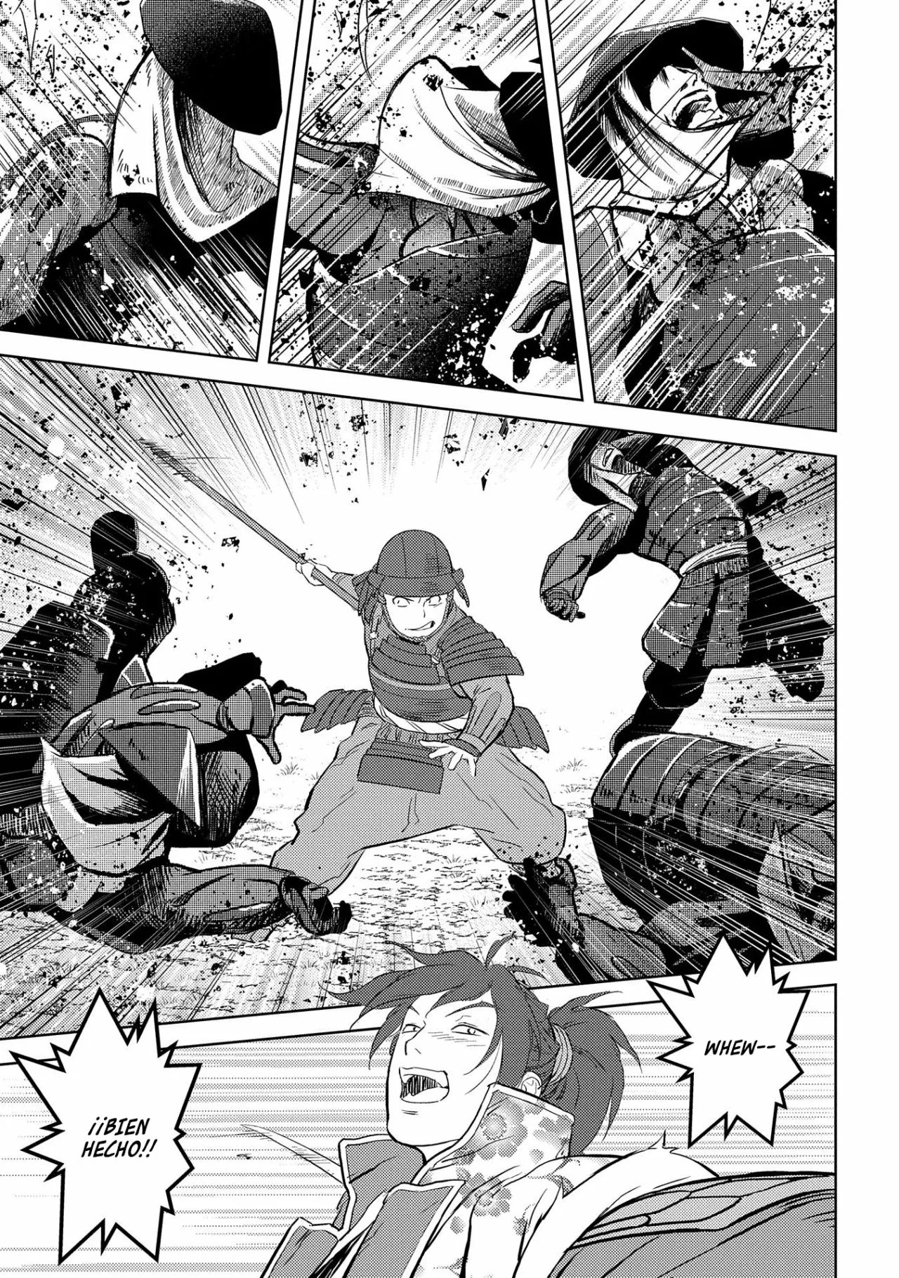 Sengoku Komachi Kuroutan: Noukou Giga Capítulo 39 - Page 18