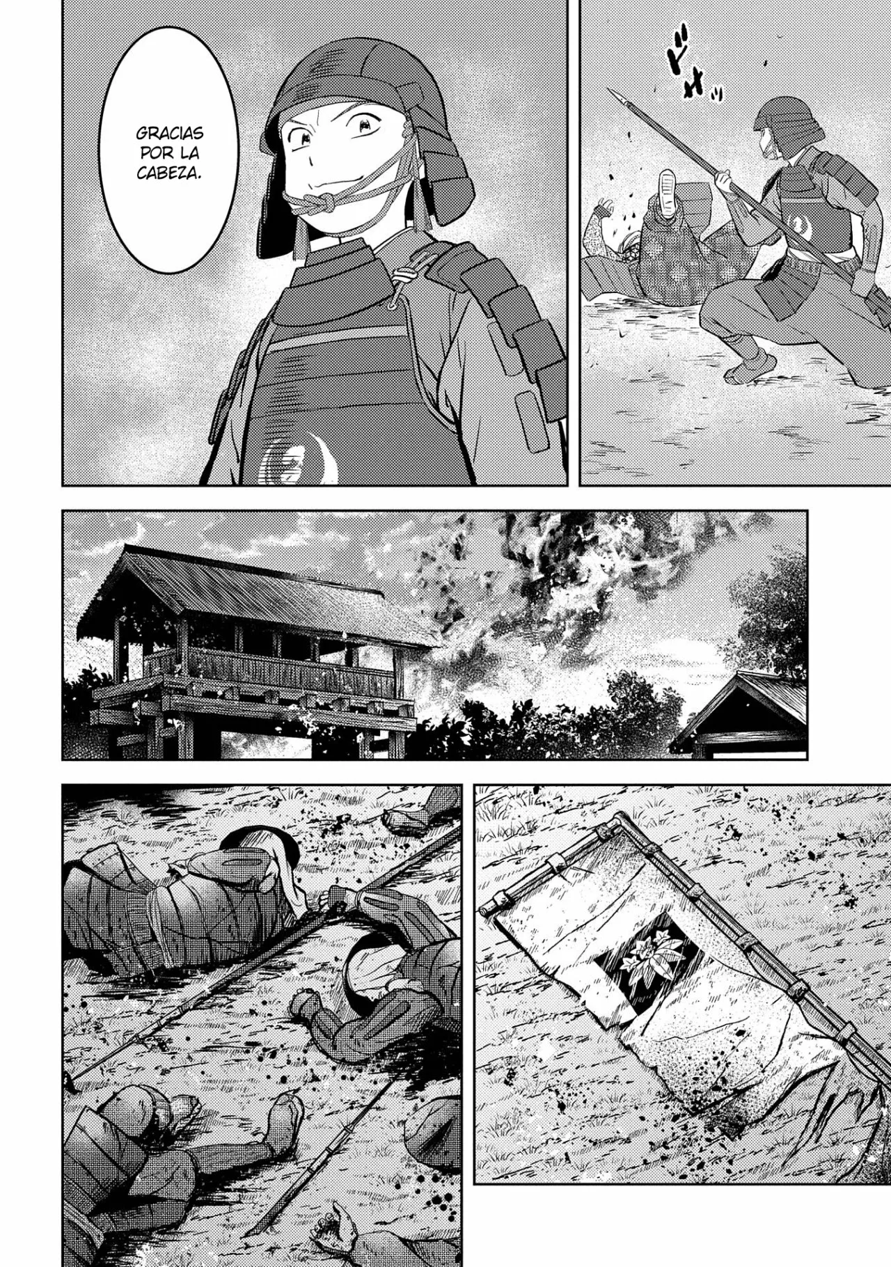 Sengoku Komachi Kuroutan: Noukou Giga Capítulo 39 - Page 29