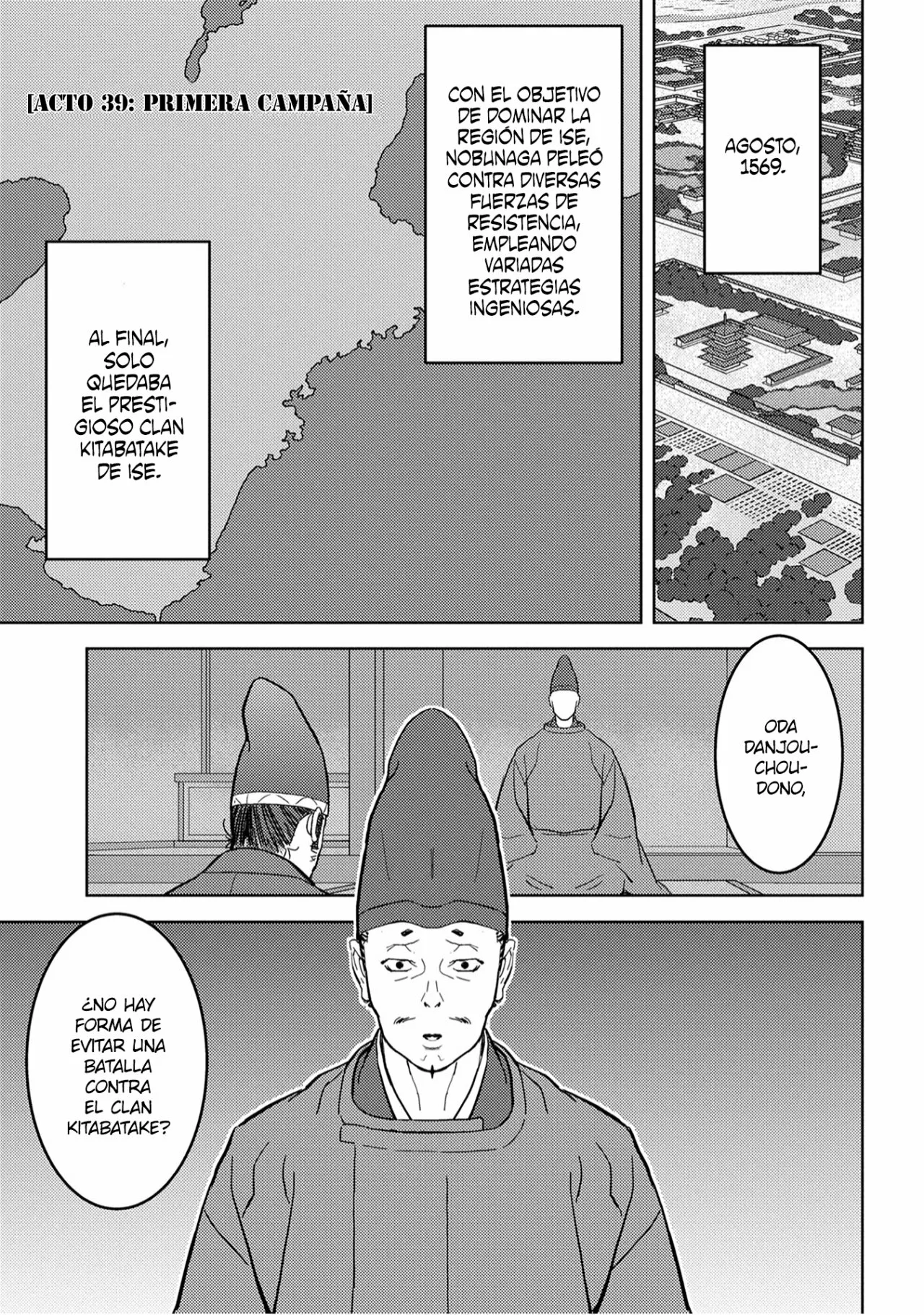 Sengoku Komachi Kuroutan: Noukou Giga Capítulo 39 - Page 3