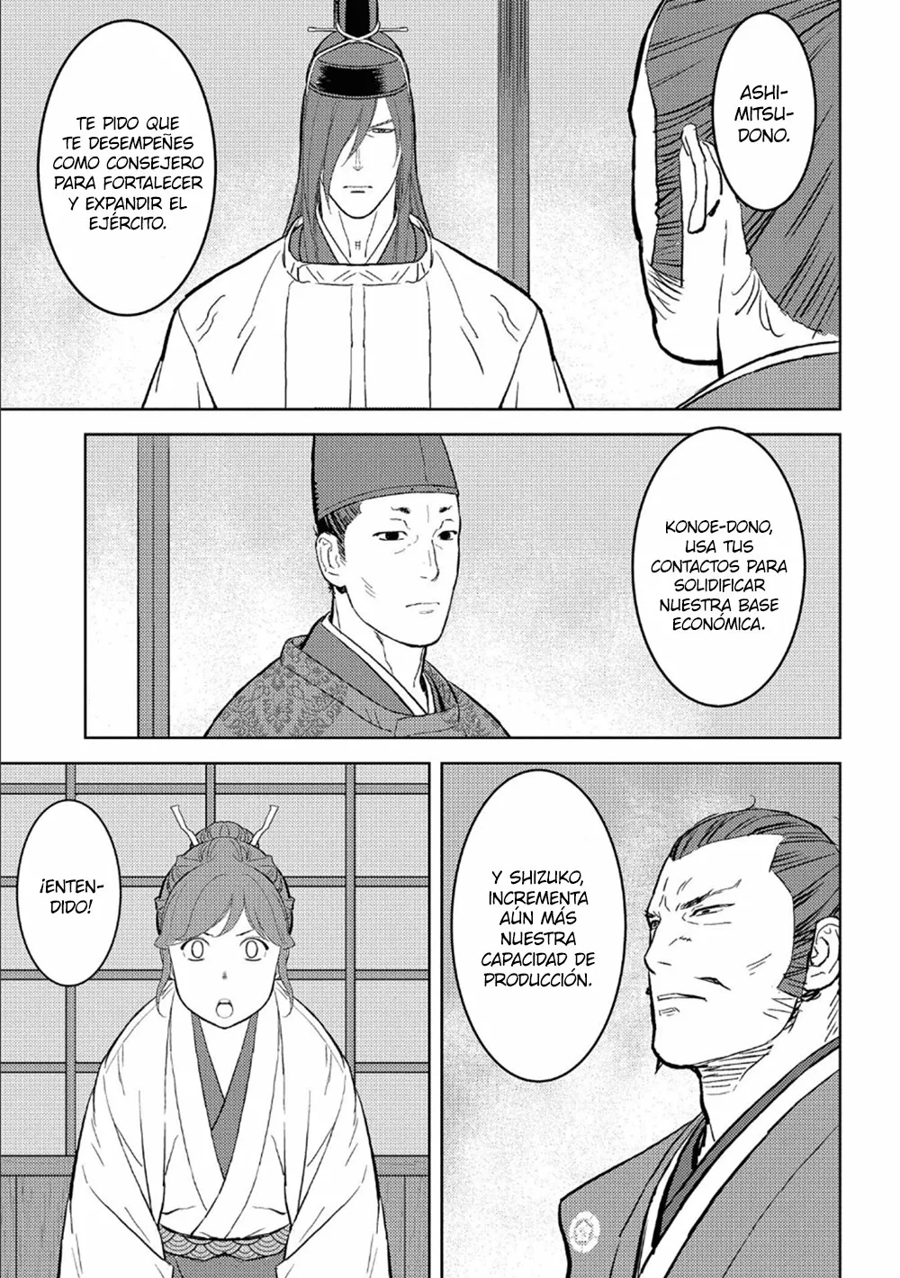 Sengoku Komachi Kuroutan: Noukou Giga Capítulo 41 - Page 10