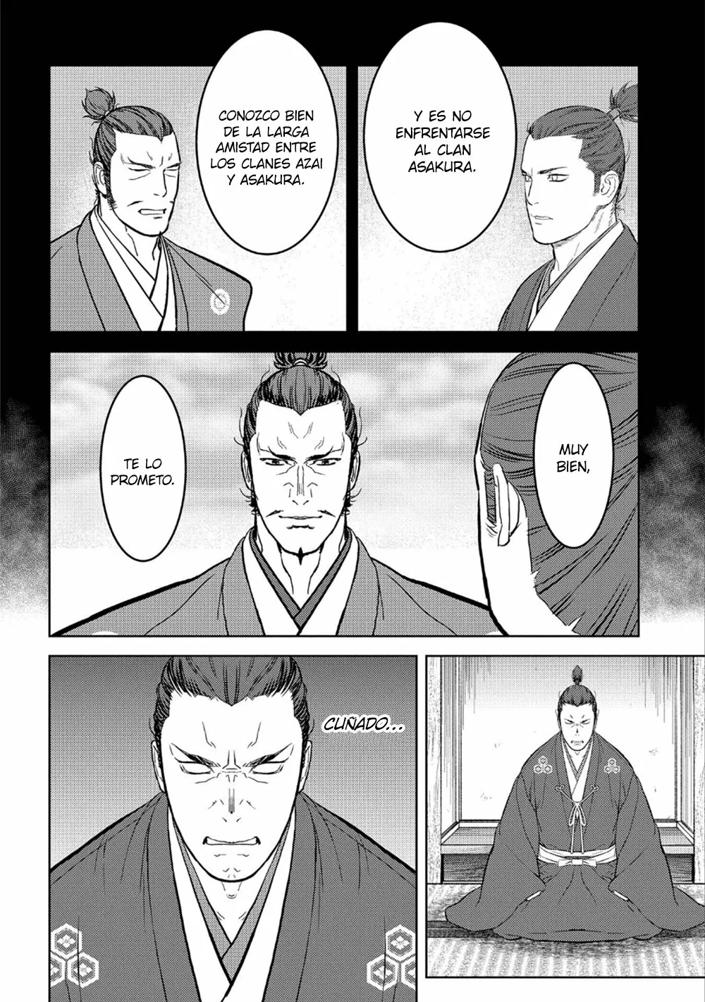 Sengoku Komachi Kuroutan: Noukou Giga Capítulo 42 - Page 16