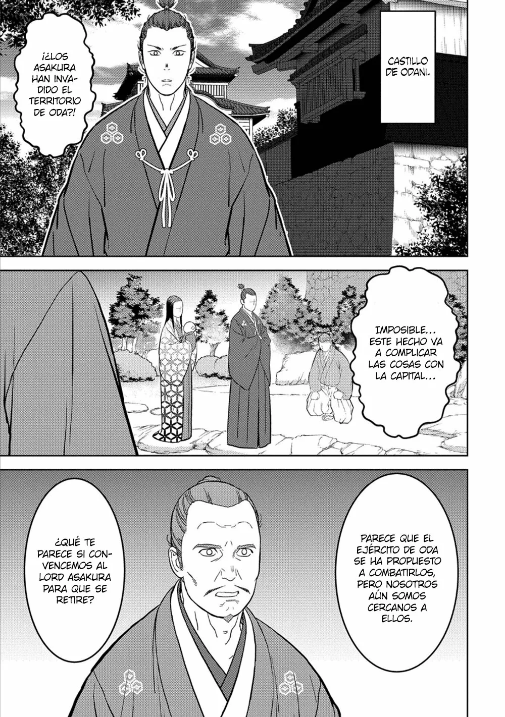 Sengoku Komachi Kuroutan: Noukou Giga Capítulo 43 - Page 11