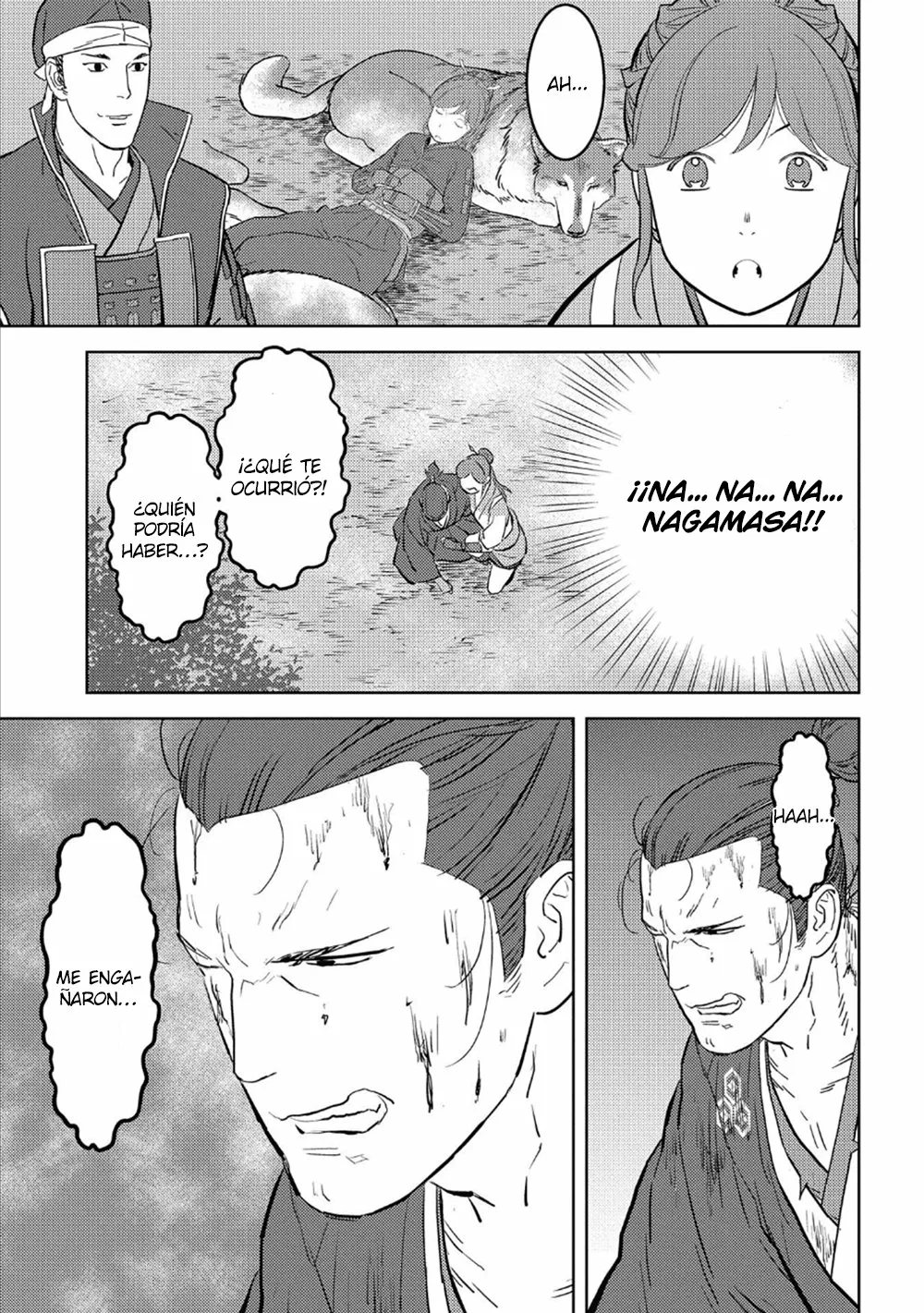 Sengoku Komachi Kuroutan: Noukou Giga Capítulo 43 - Page 17