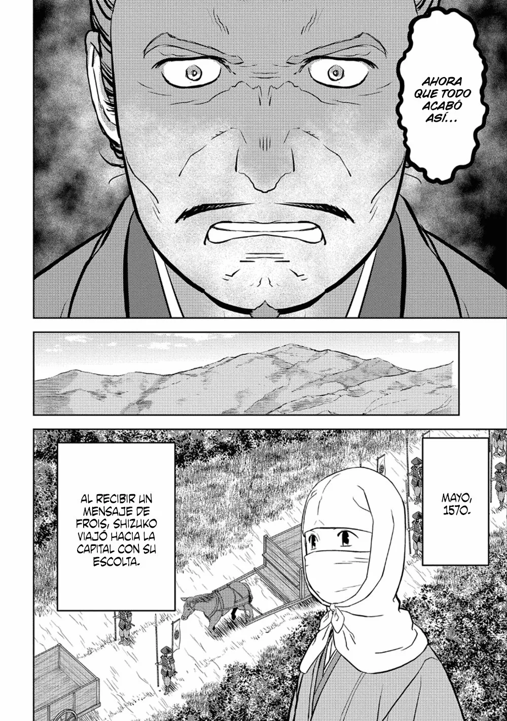Sengoku Komachi Kuroutan: Noukou Giga Capítulo 43 - Page 4