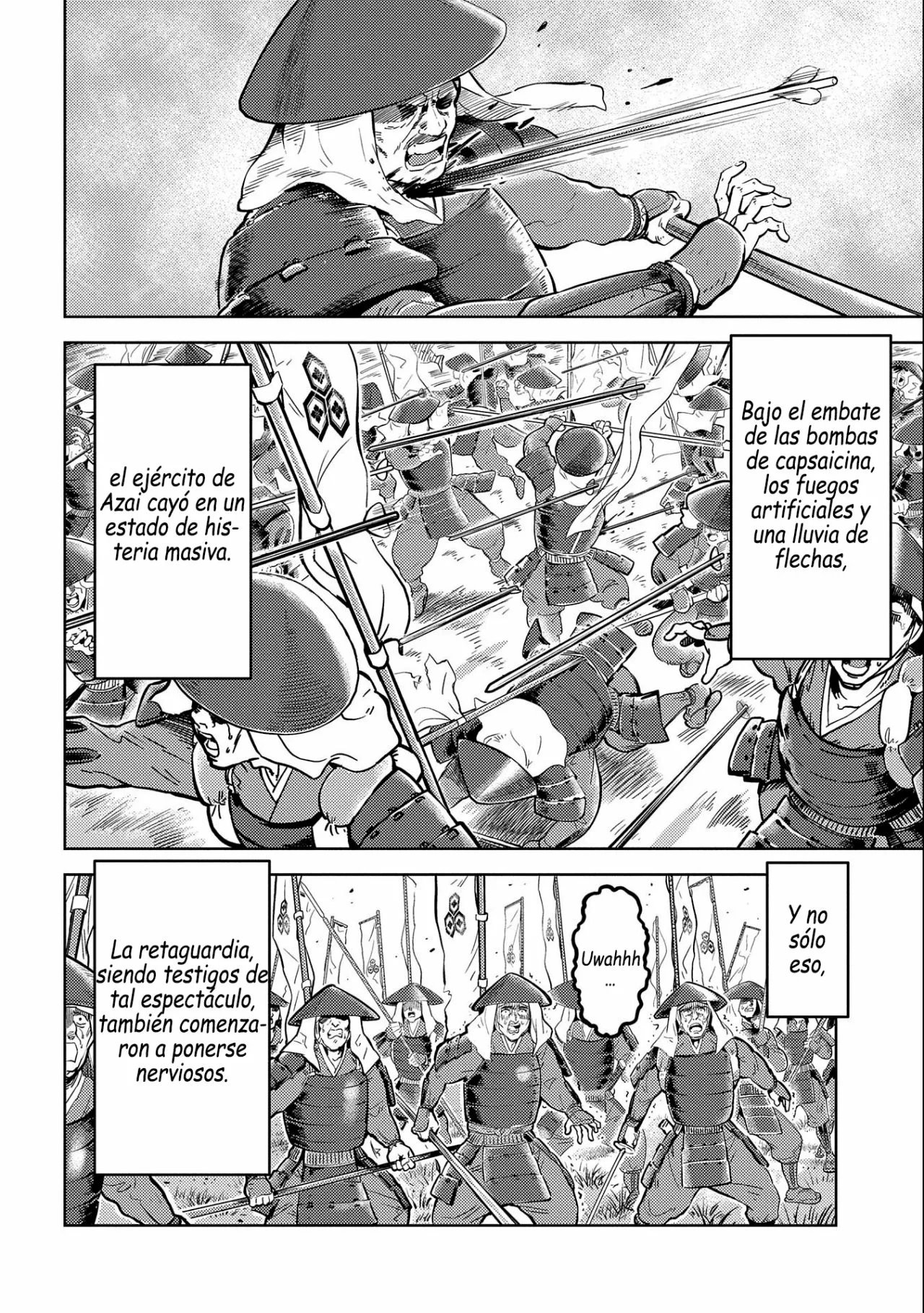 Sengoku Komachi Kuroutan: Noukou Giga Capítulo 46 - Page 10