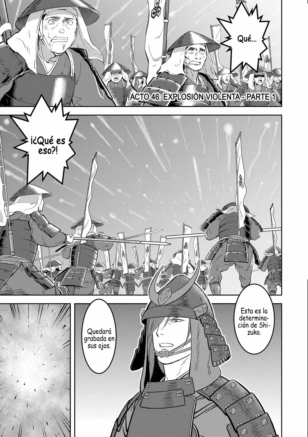 Sengoku Komachi Kuroutan: Noukou Giga Capítulo 46 - Page 4