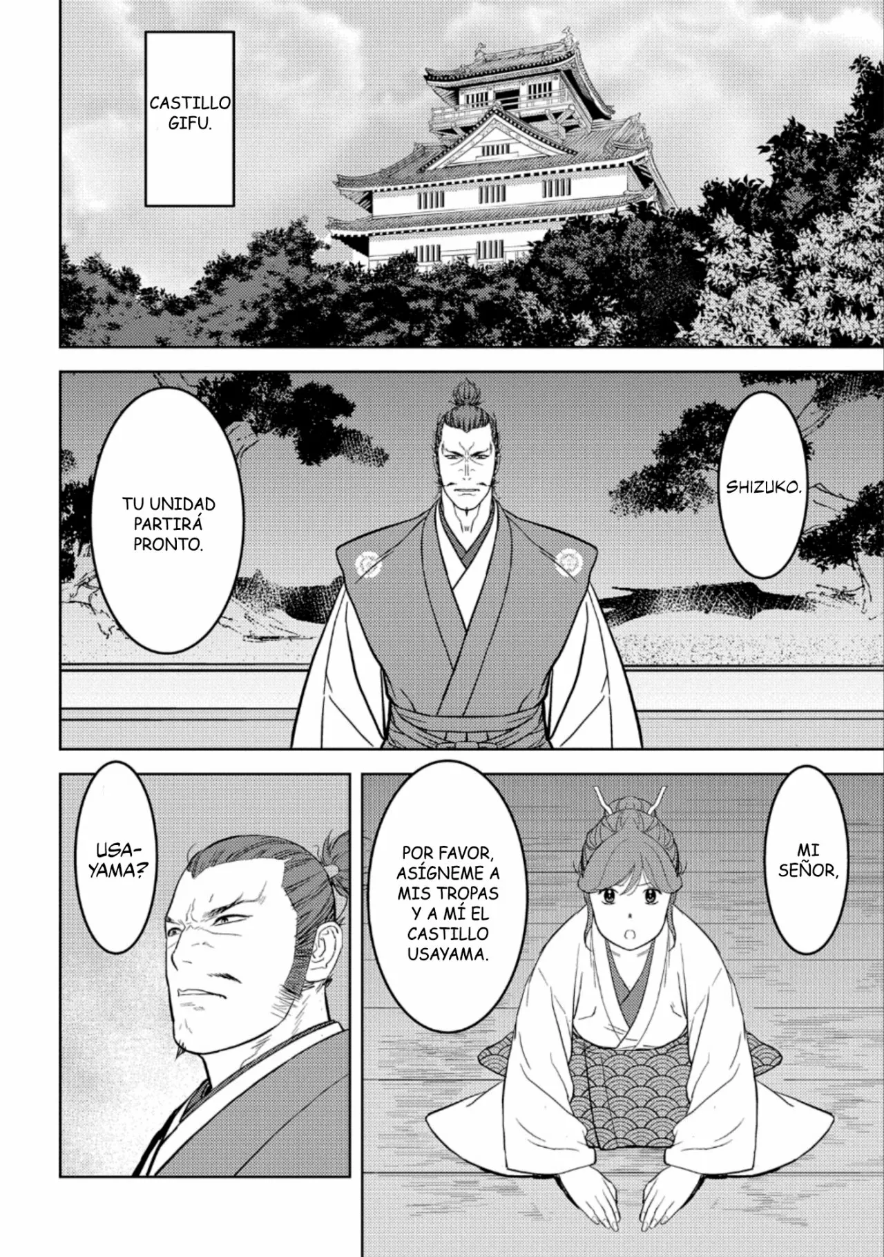 Sengoku Komachi Kuroutan: Noukou Giga Capítulo 47 - Page 16