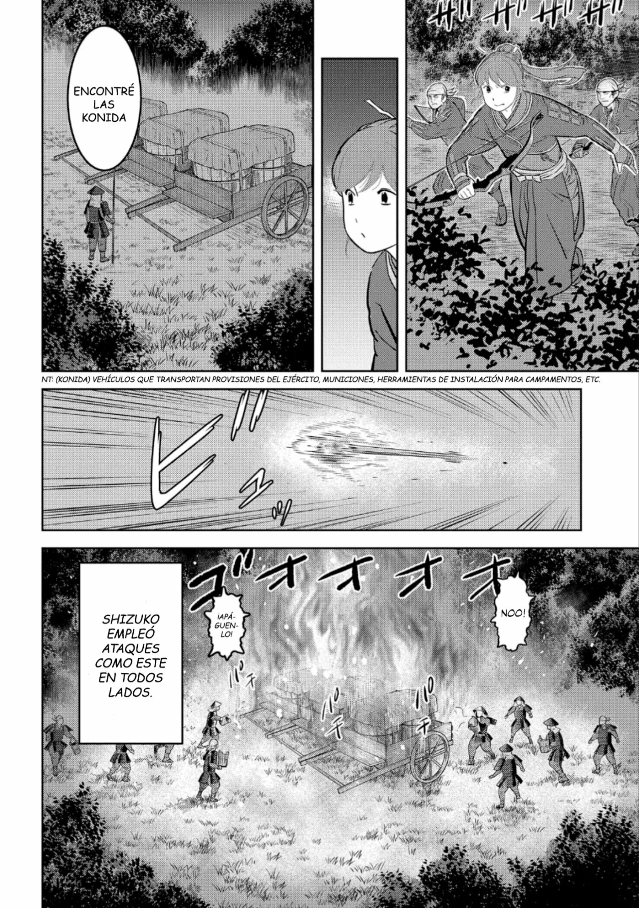 Sengoku Komachi Kuroutan: Noukou Giga Capítulo 48 - Page 32