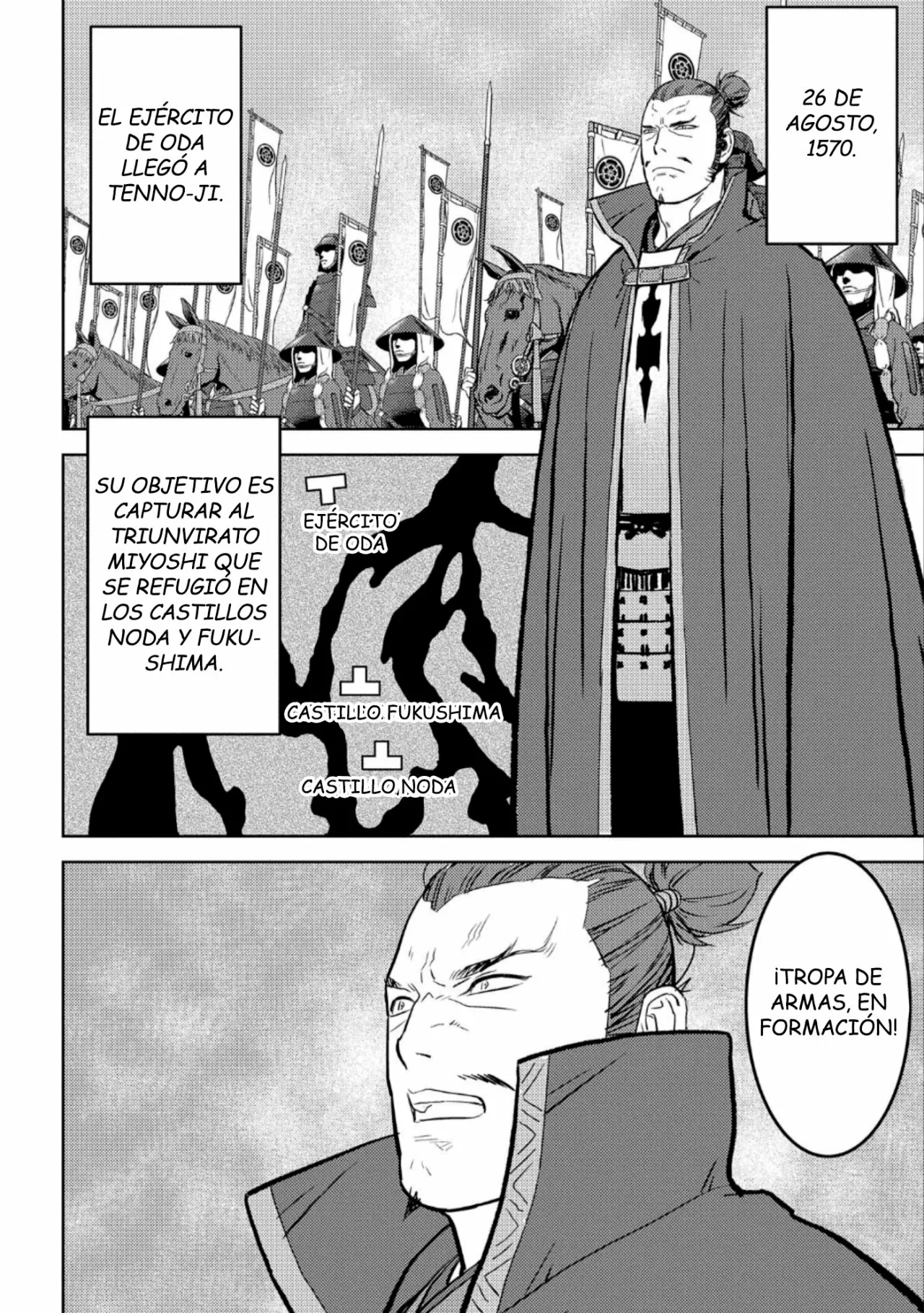 Sengoku Komachi Kuroutan: Noukou Giga Capítulo 48 - Page 4