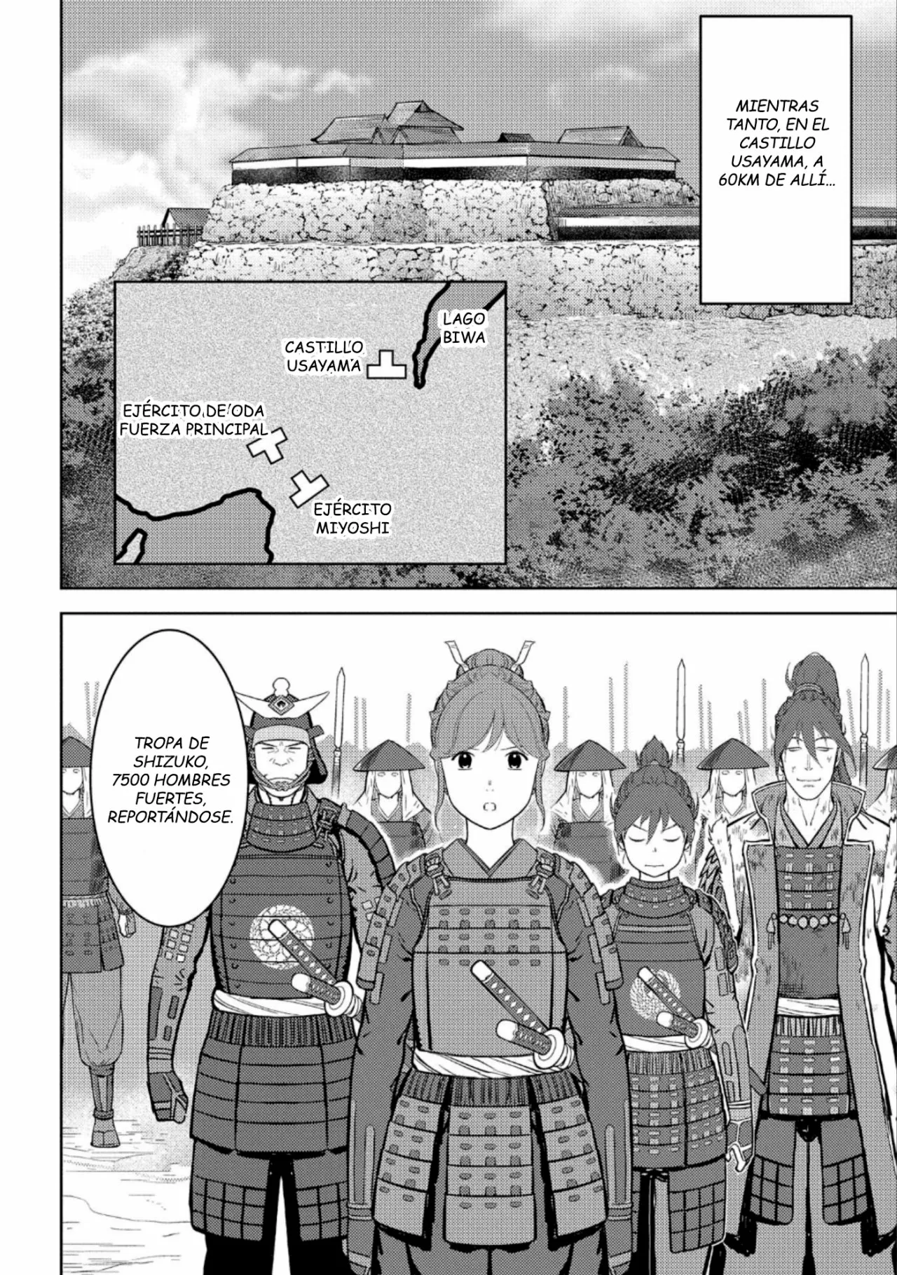 Sengoku Komachi Kuroutan: Noukou Giga Capítulo 48 - Page 8