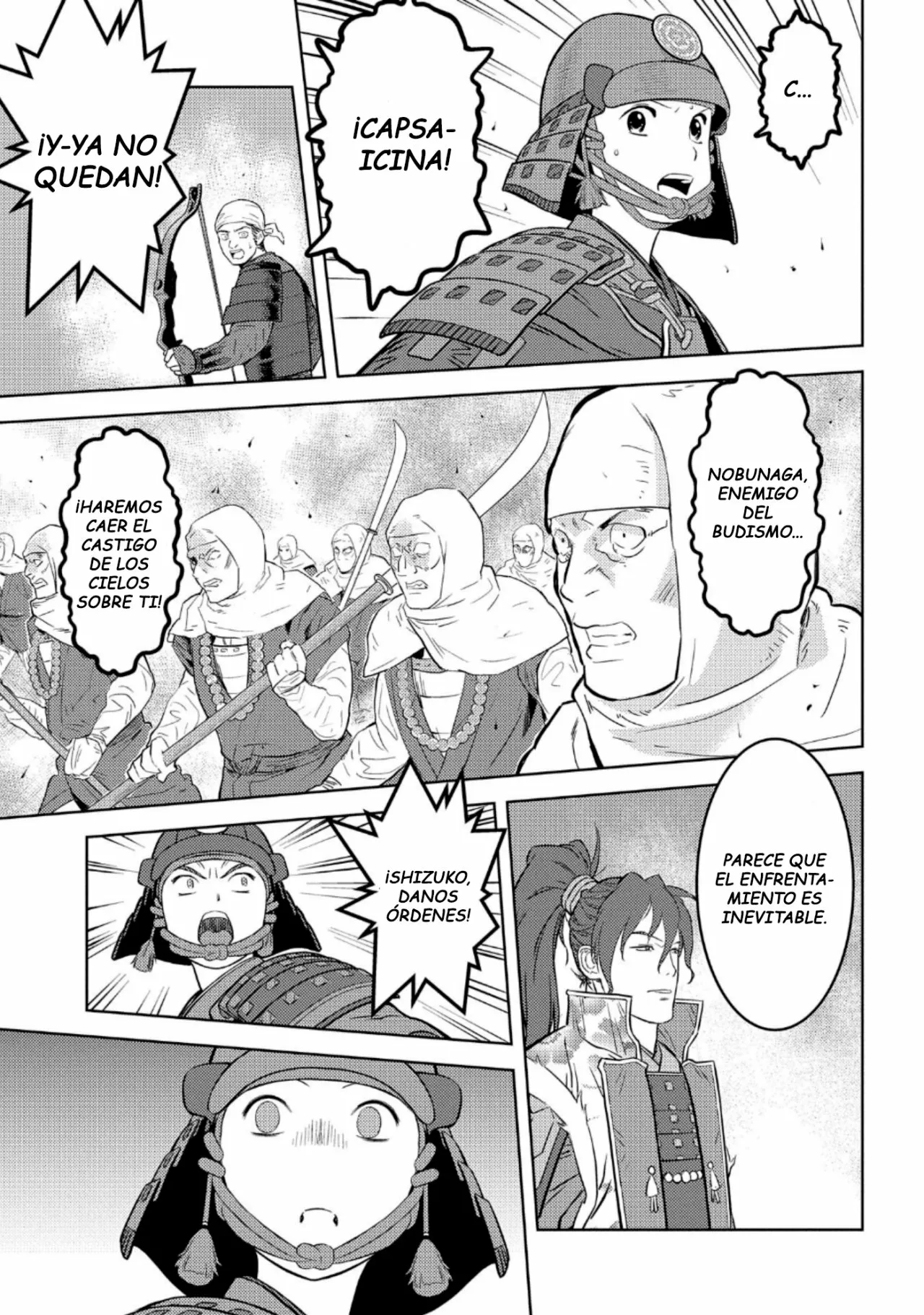 Sengoku Komachi Kuroutan: Noukou Giga Capítulo 49 - Page 24